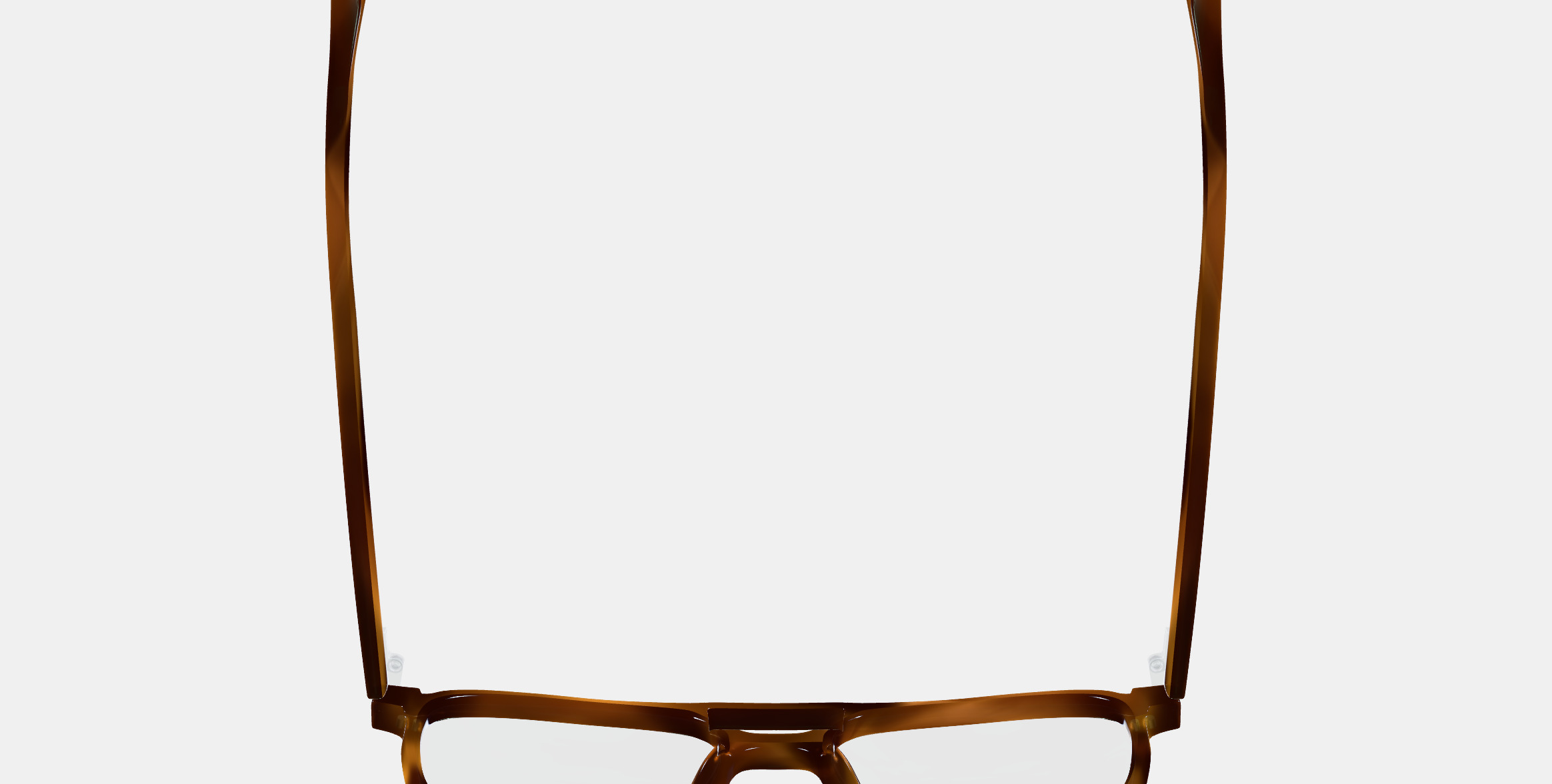 Brimmer Eyeglasses in Black Walnut 3D model_8