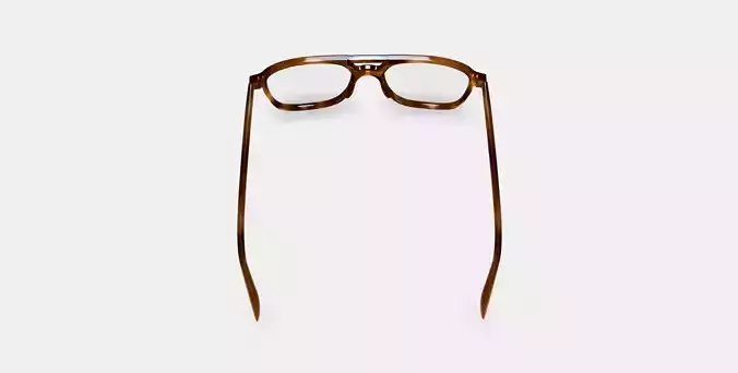 Brimmer Eyeglasses in Black Walnut