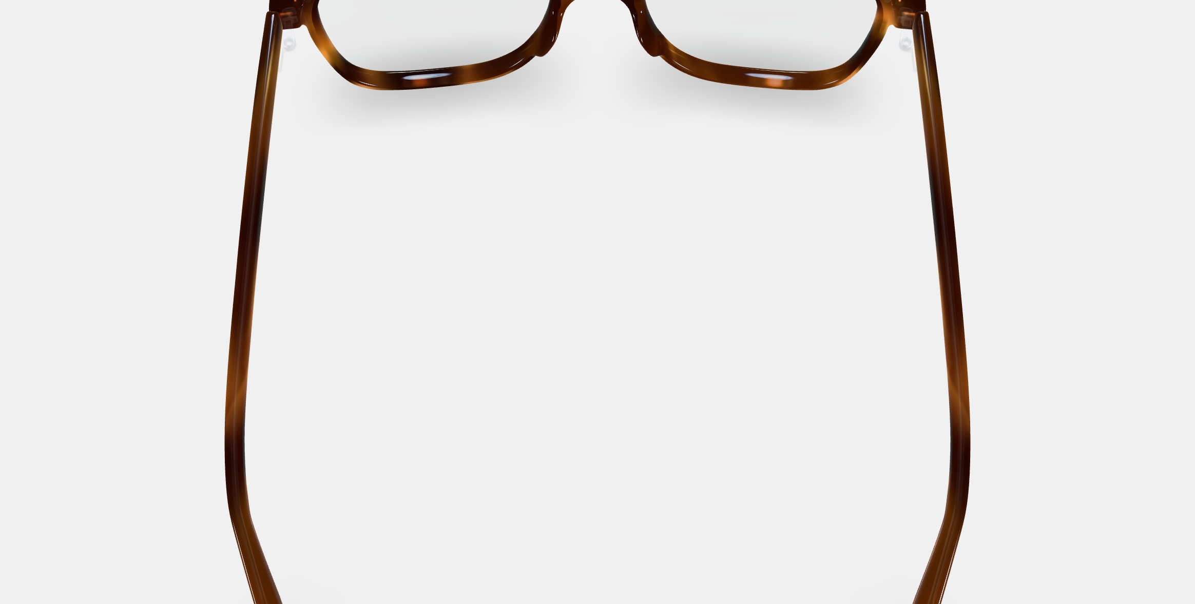 Brimmer Eyeglasses in Black Walnut 3D model_2