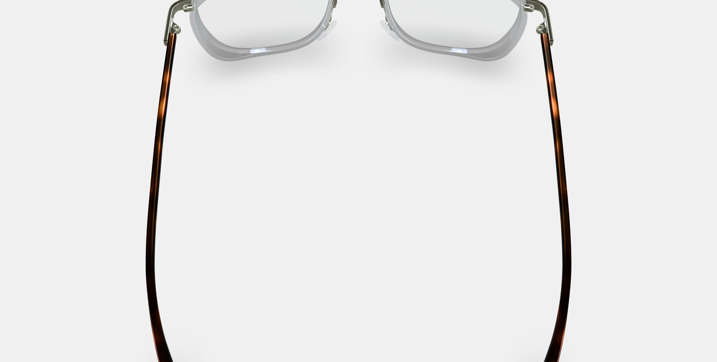 Earle Eyeglasses in Crystal with Riesling 3D model_6