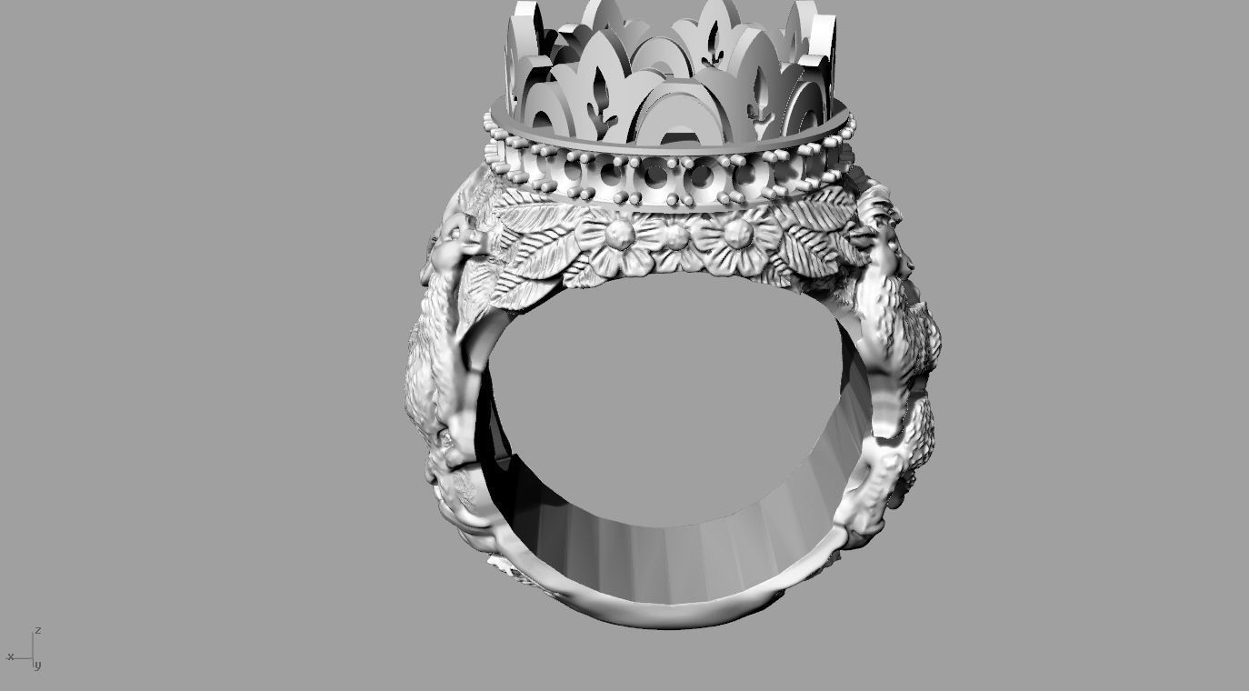 ring 000 3D print model_5