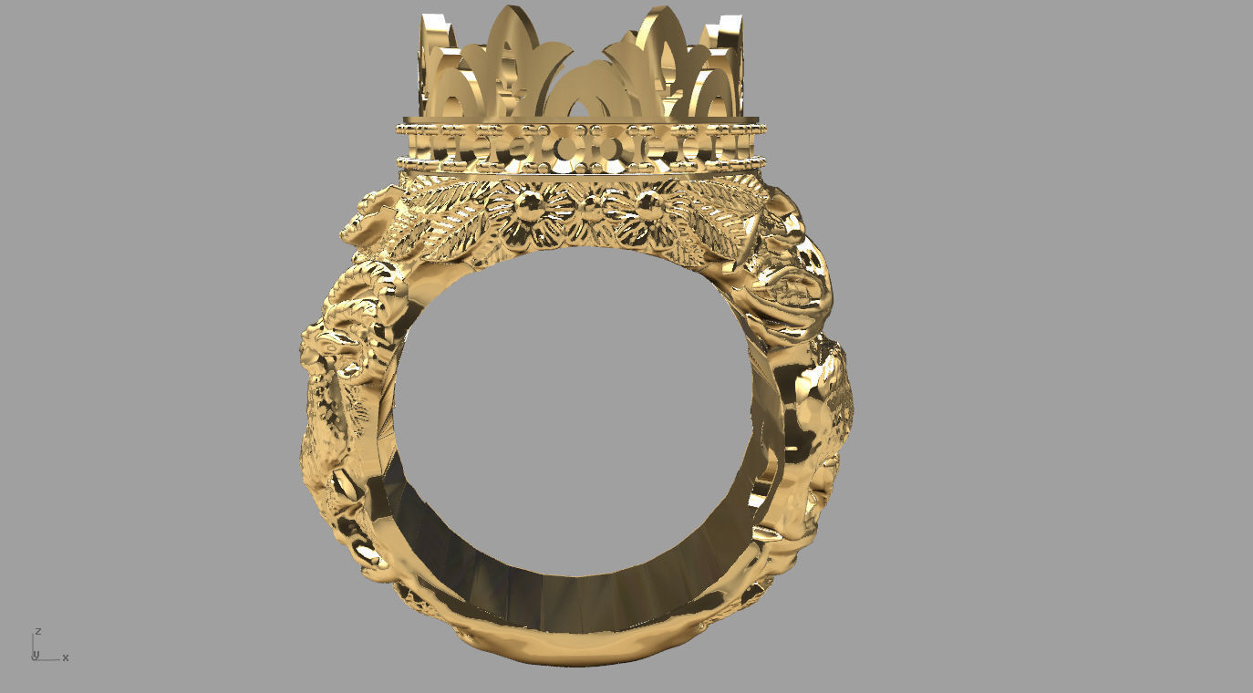 ring 000 3D print model_3