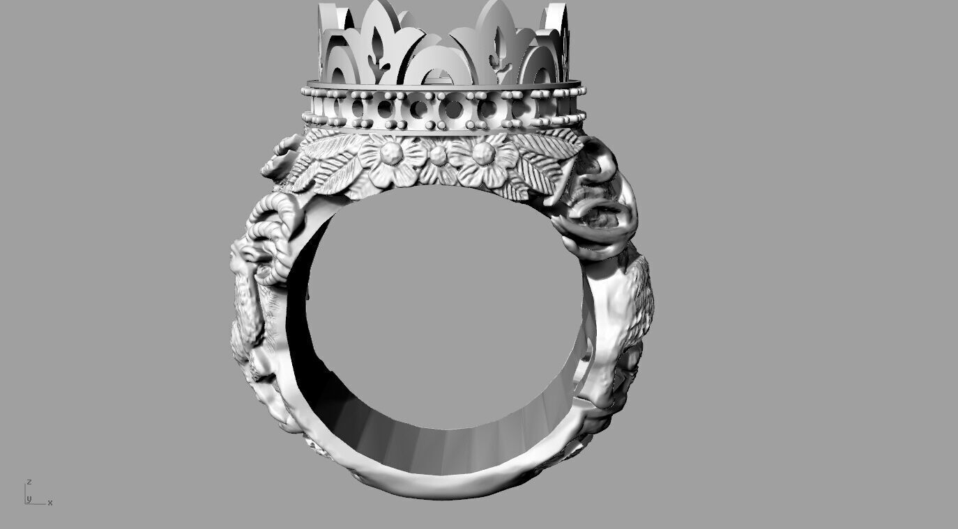 ring 000 3D print model_2