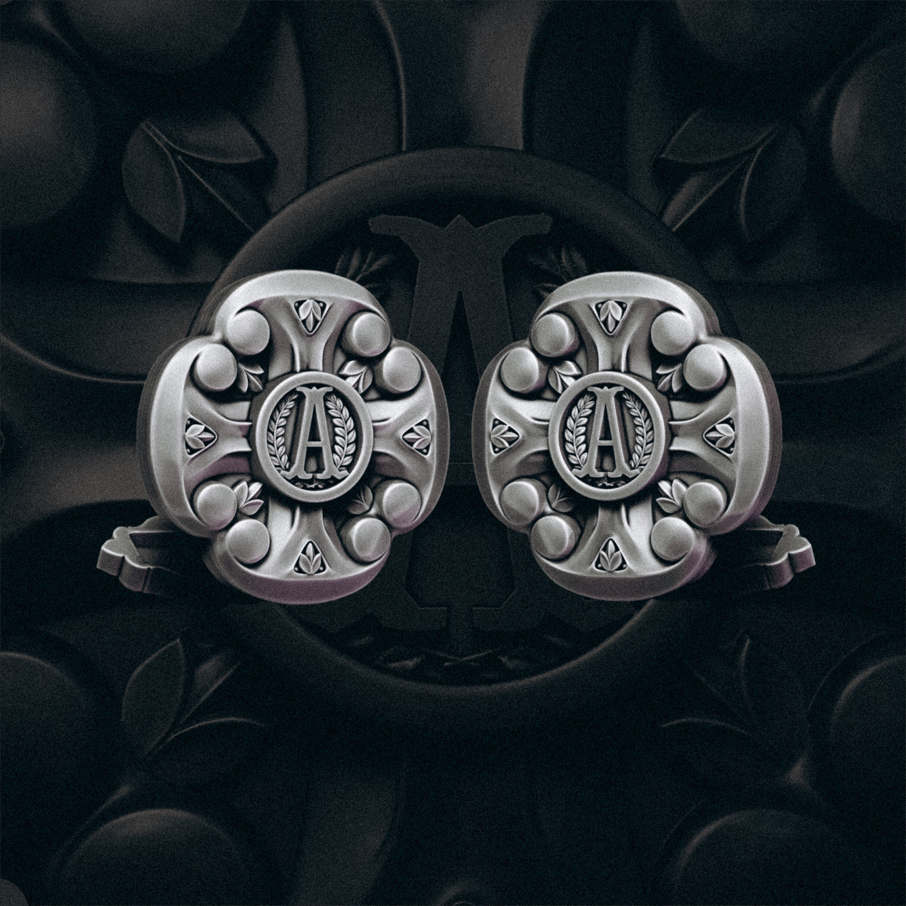 Cufflinks 3D print model 3D print model_3