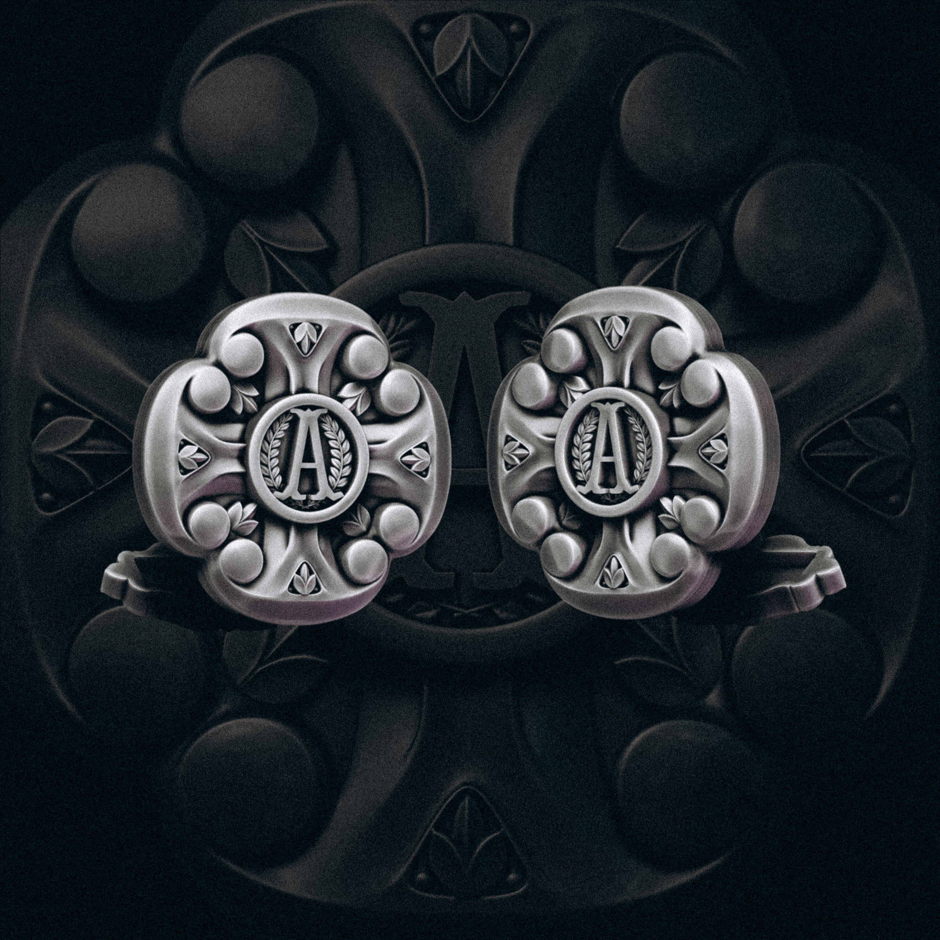 Cufflinks 3D print model 3D print model_2