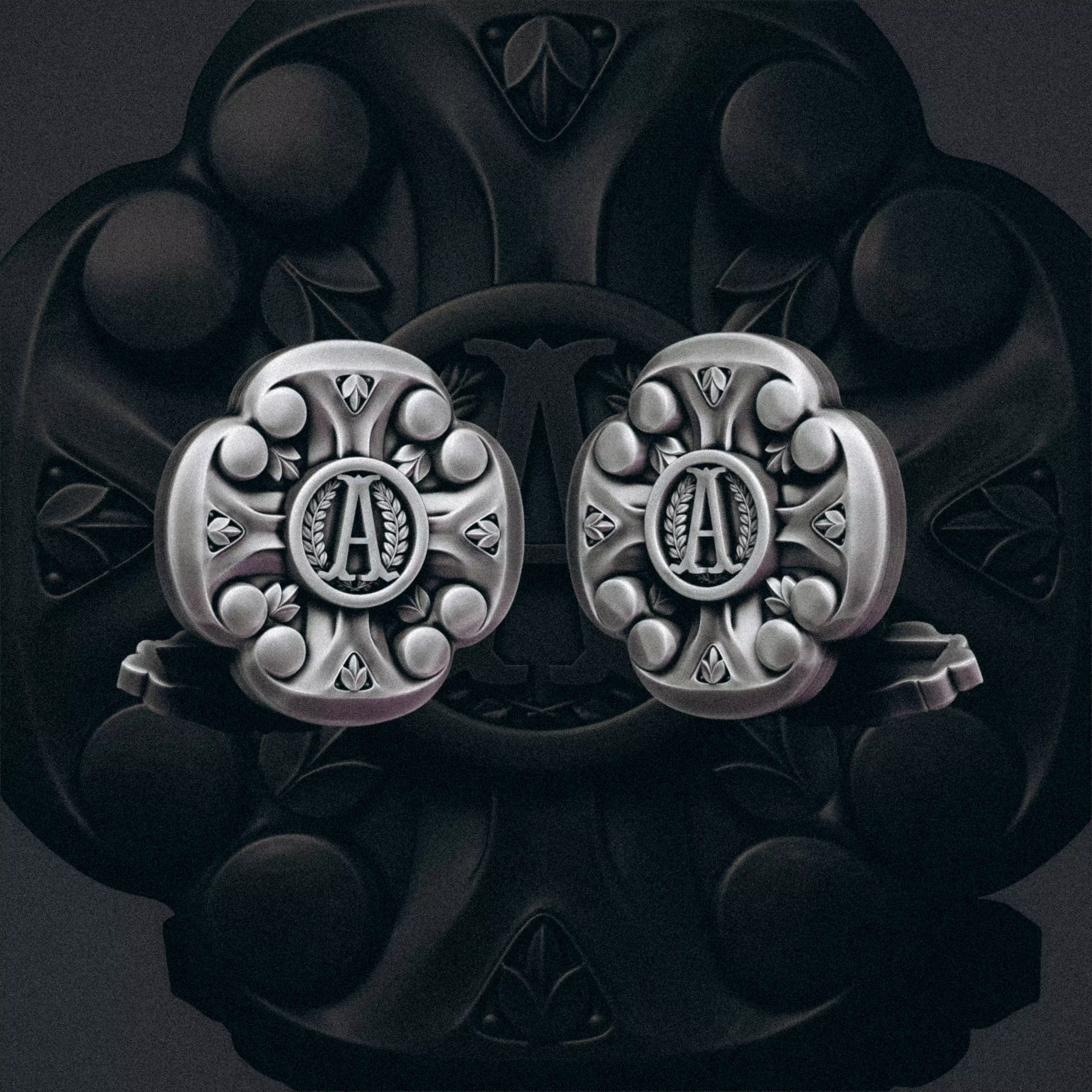 Cufflinks 3D print model 3D print model_0