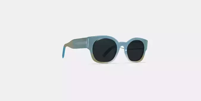 Rocco Sunglasses in Coastline Crystal Fade