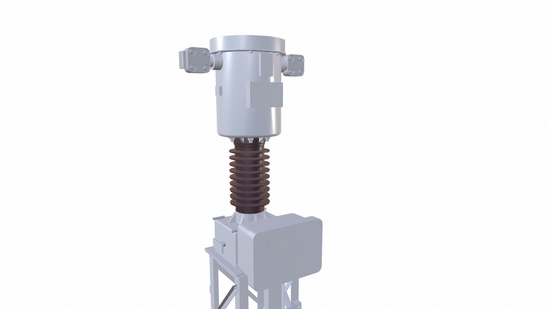 Electrical Accessories STAND ALONE CT Low-poly 3D model_3