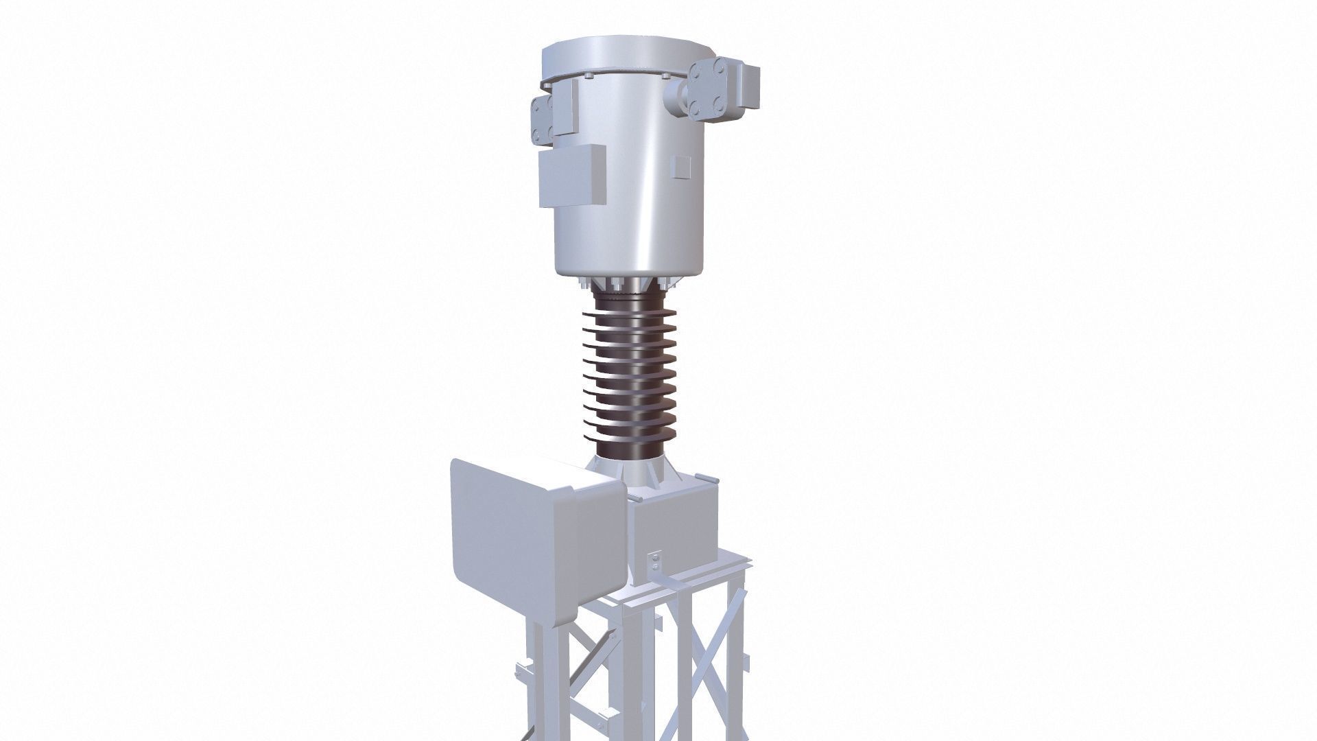 Electrical Accessories STAND ALONE CT Low-poly 3D model_7