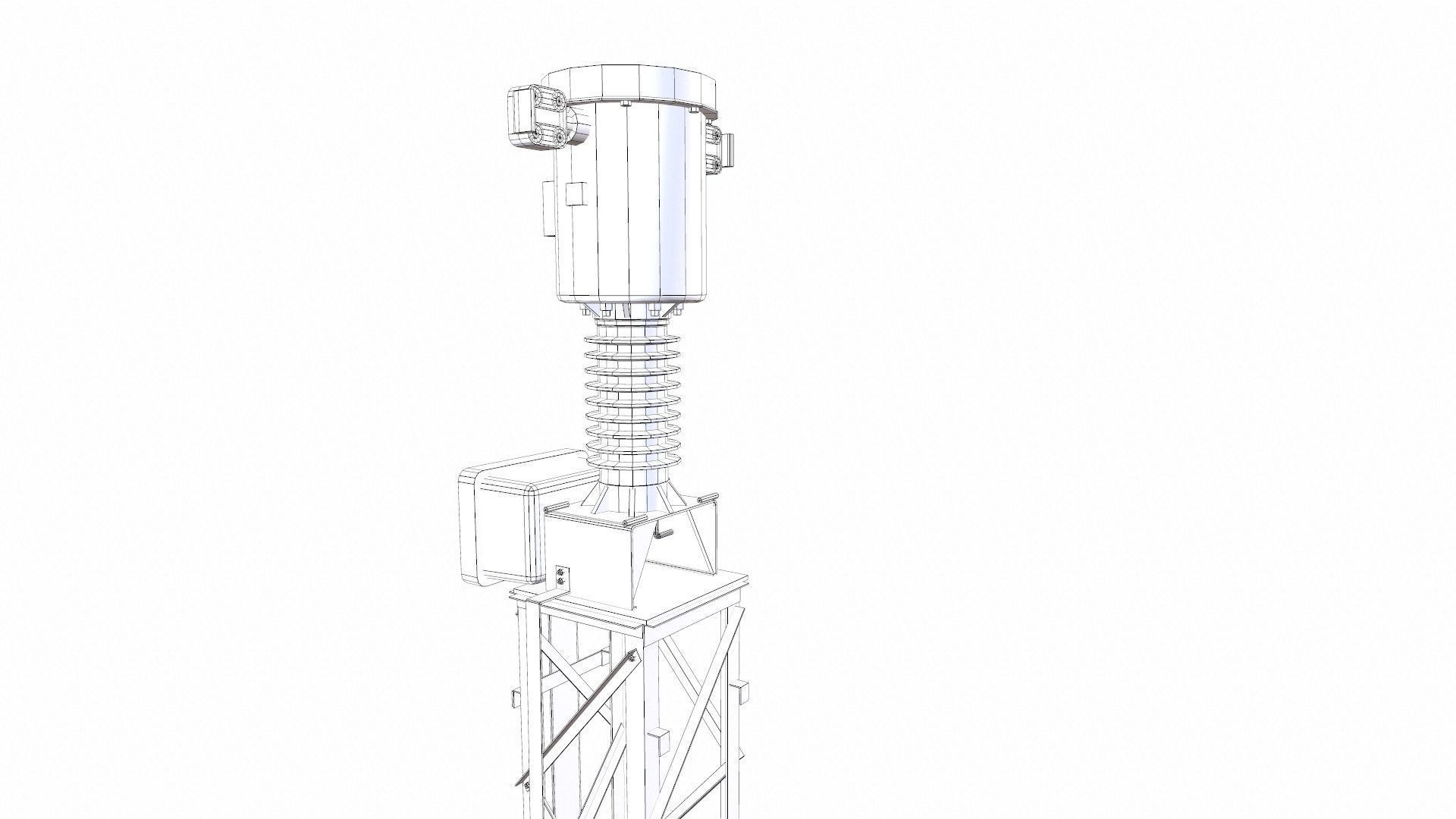 Electrical Accessories STAND ALONE CT Low-poly 3D model_9