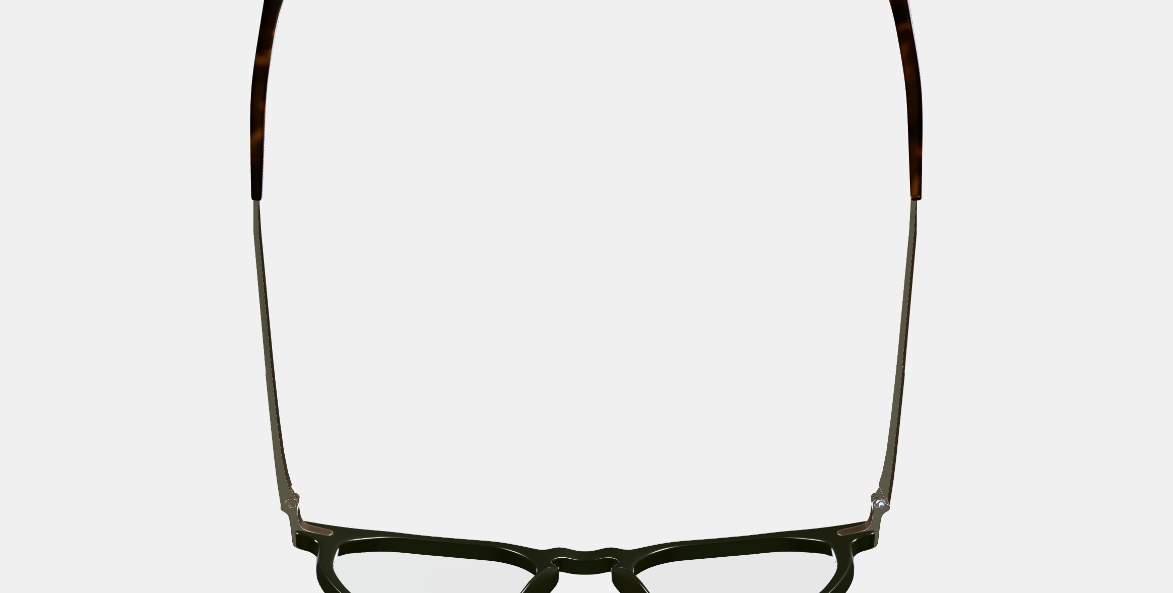 Rustin Eyeglasses in Olive with Riesling 3D model_7
