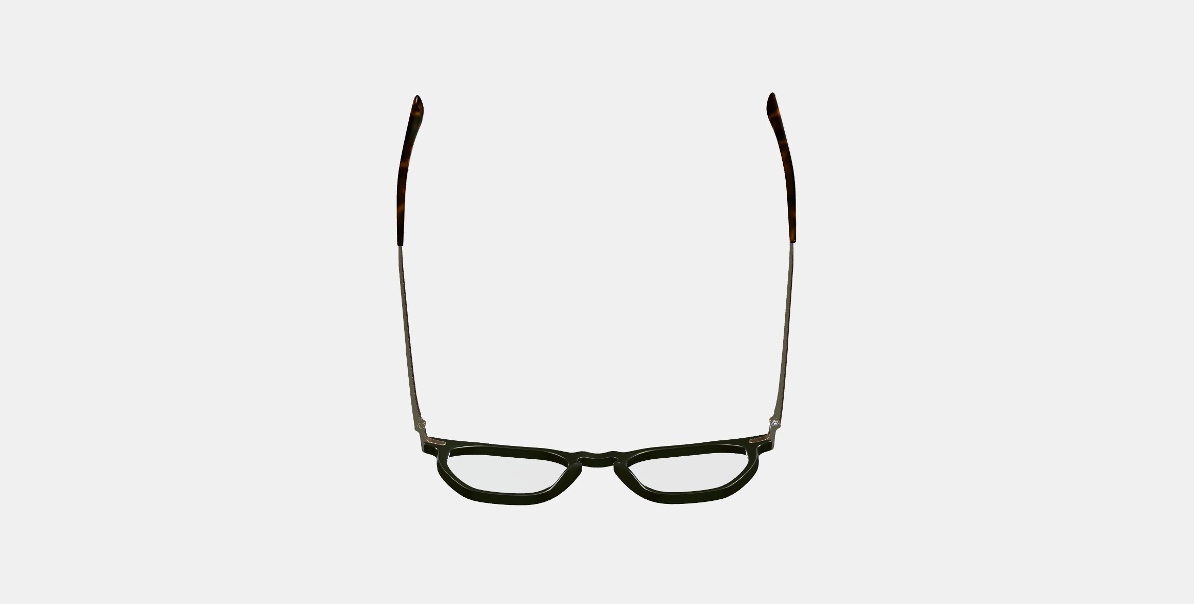 Rustin Eyeglasses in Olive with Riesling 3D model_8