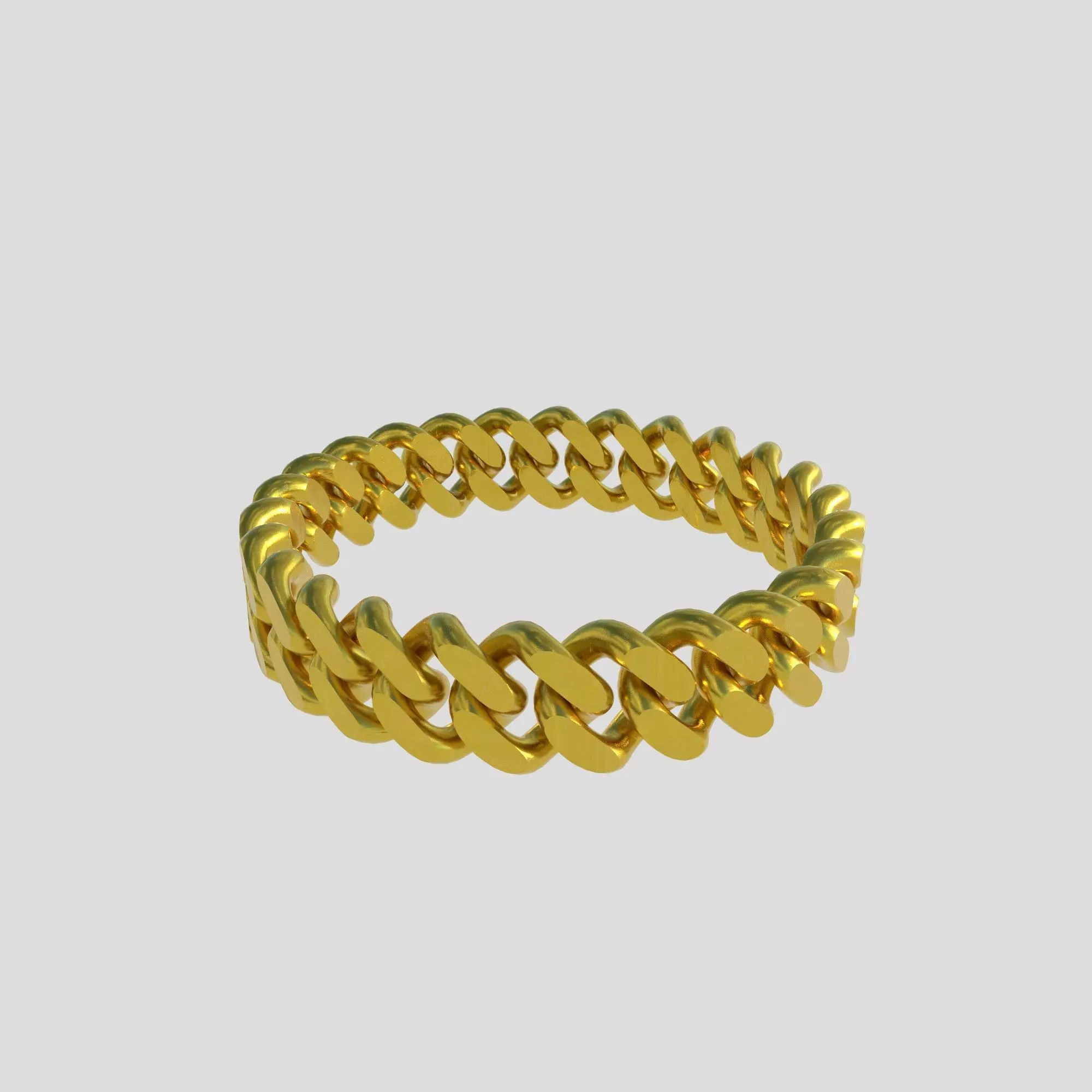chain bracelet 3D model_0