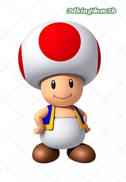 Mario Mushroom 3D print model