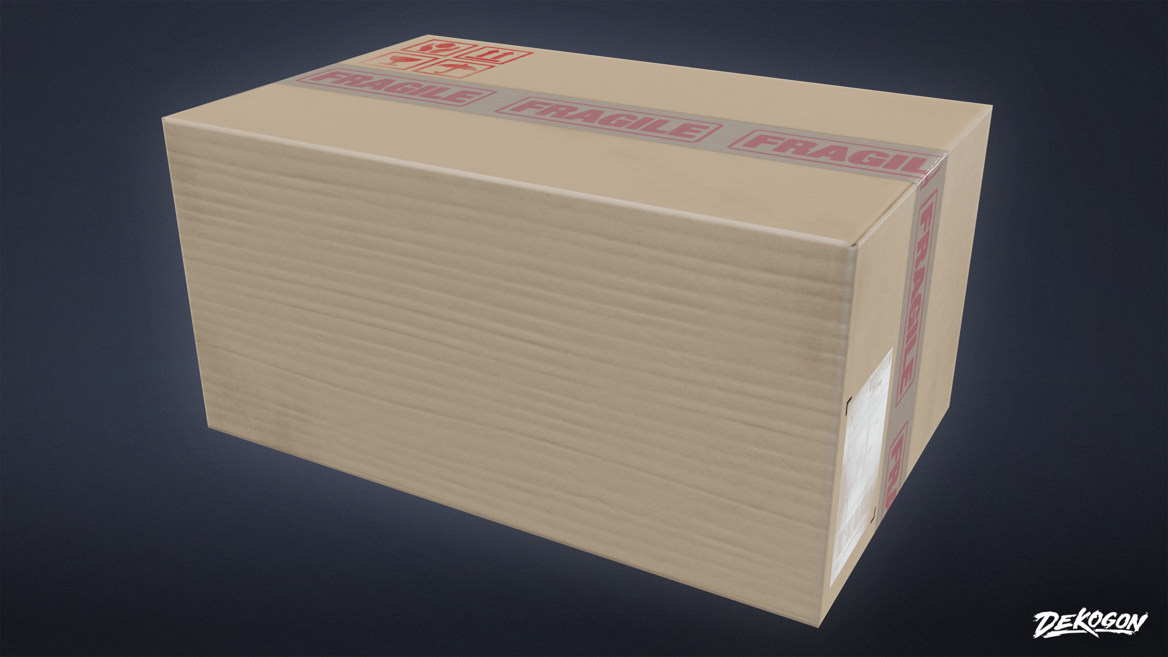 INDUSTRIAL - Palette Stack 01 - LOW POLY AND NANITE Low-poly 3D model_4