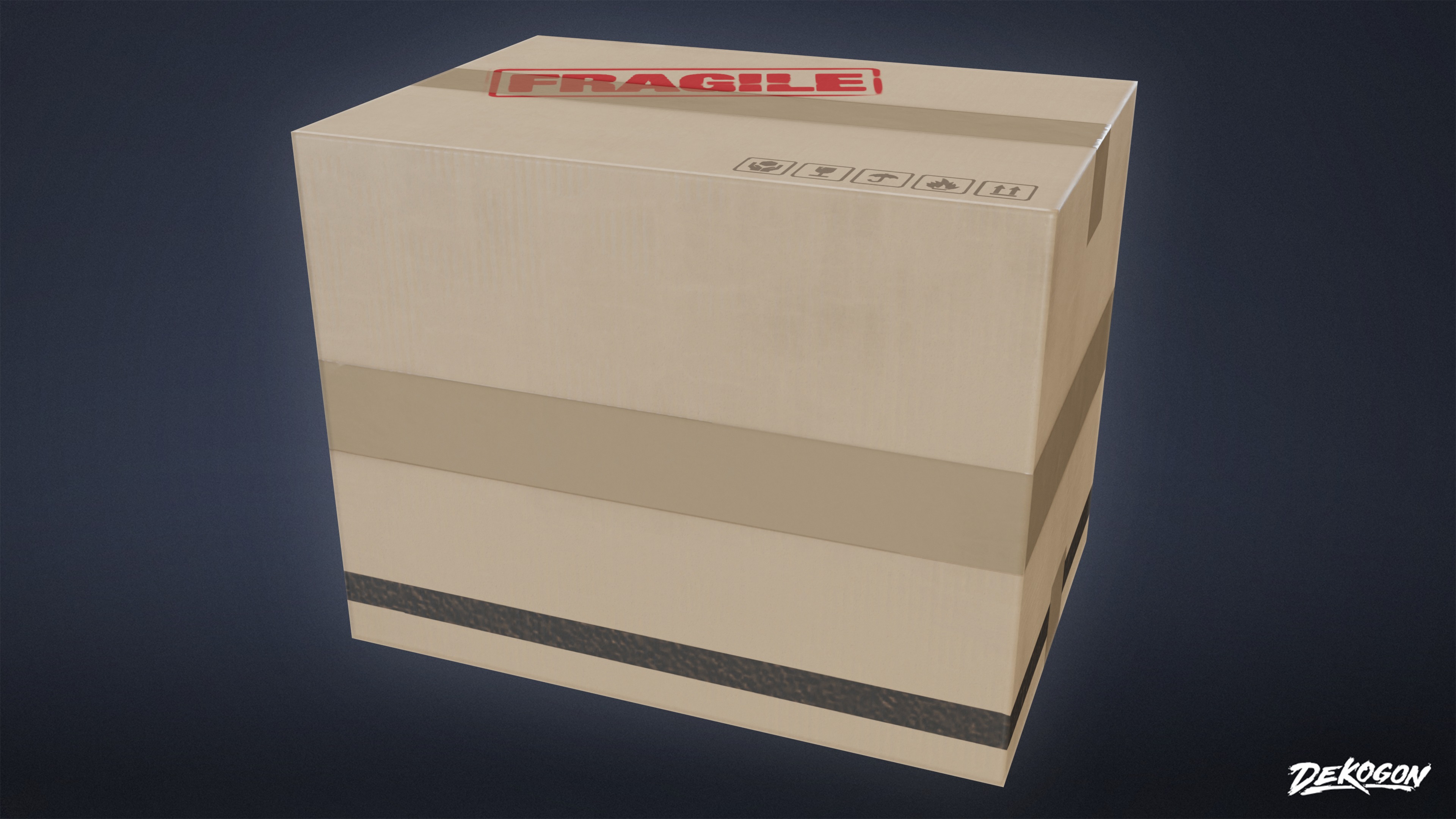 INDUSTRIAL - Palette Stack 01 - LOW POLY AND NANITE Low-poly 3D model_2