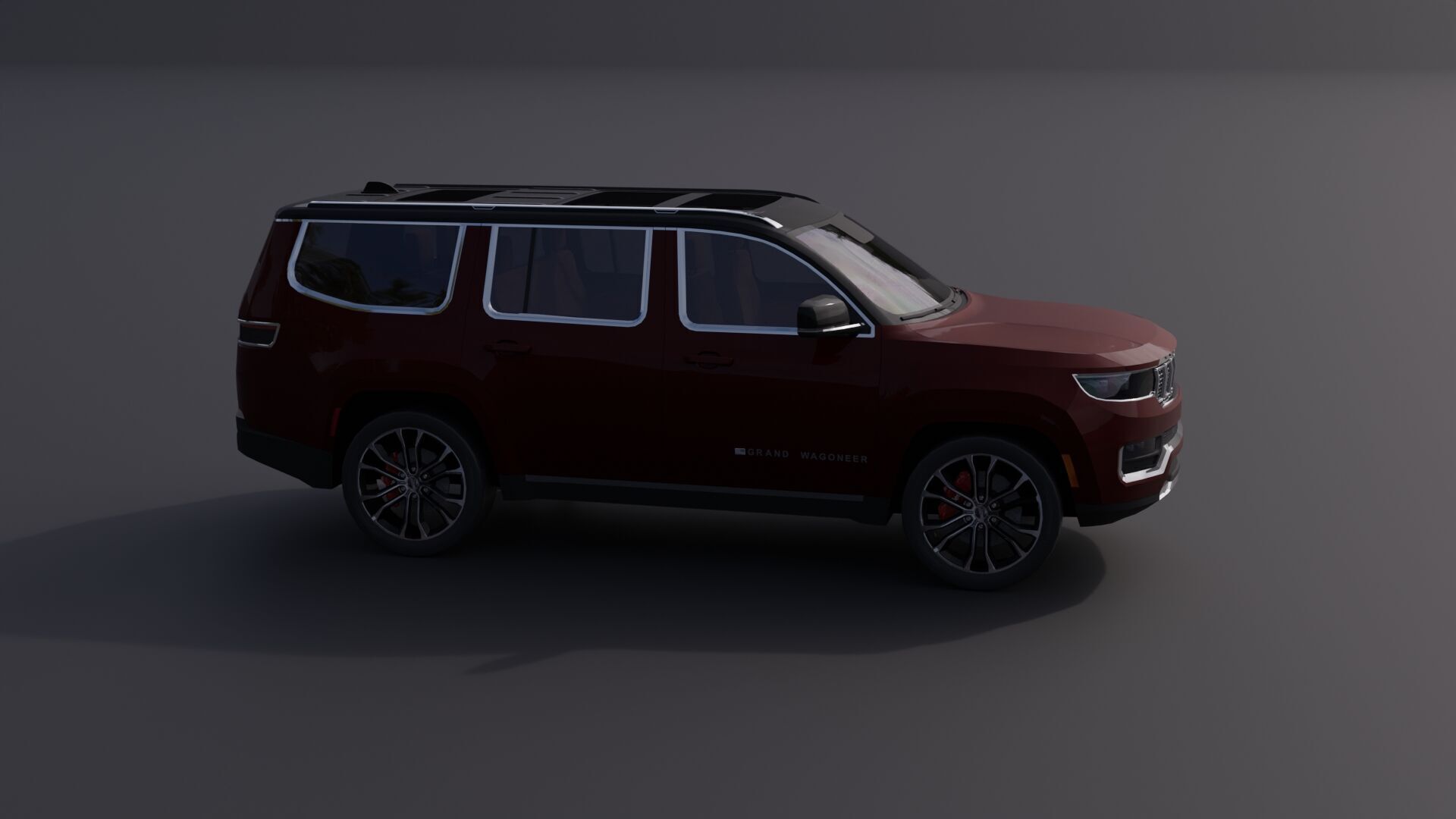 Jeep Grand Wagoneer Low-poly 3D model_17