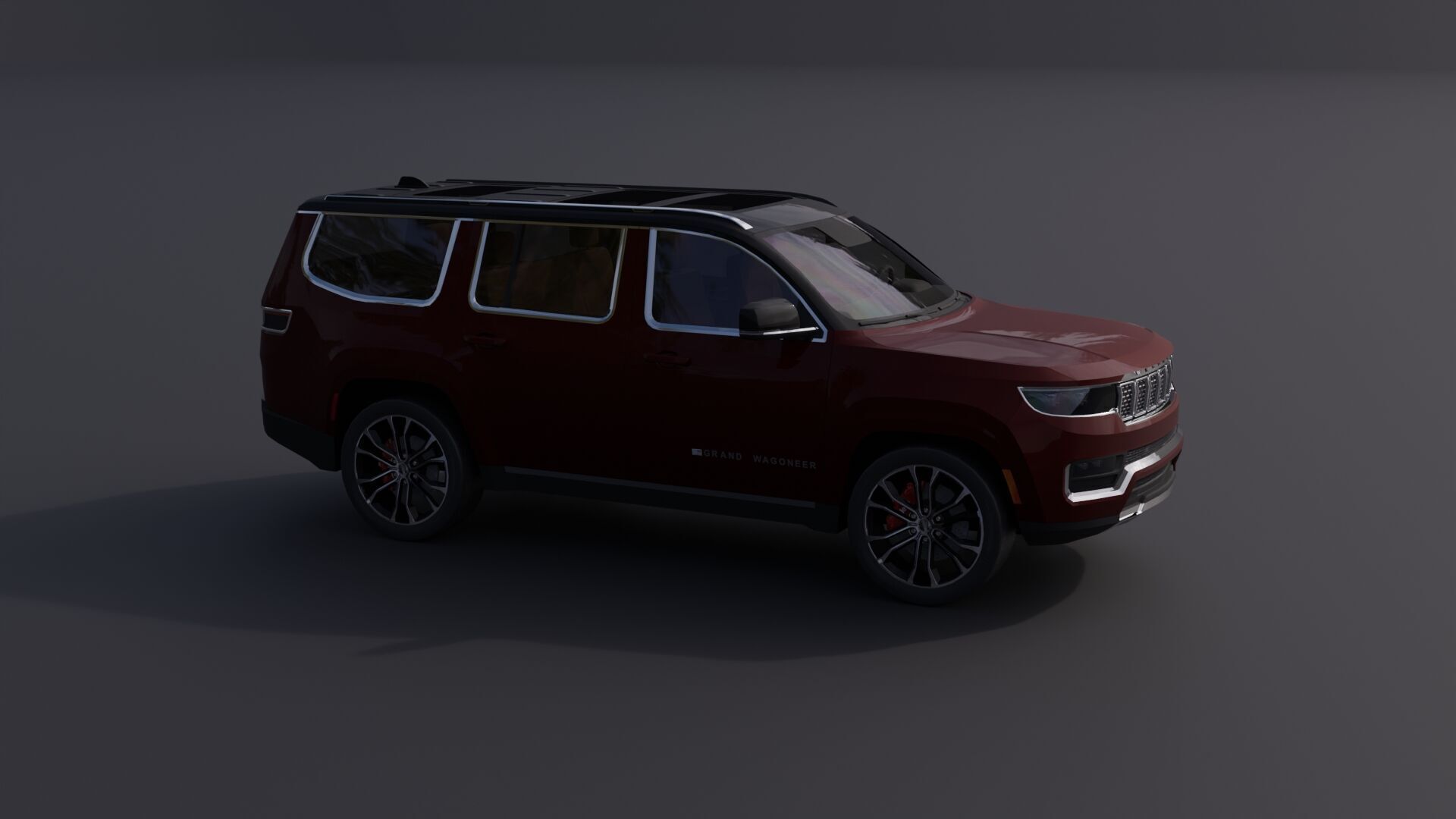 Jeep Grand Wagoneer Low-poly 3D model_18