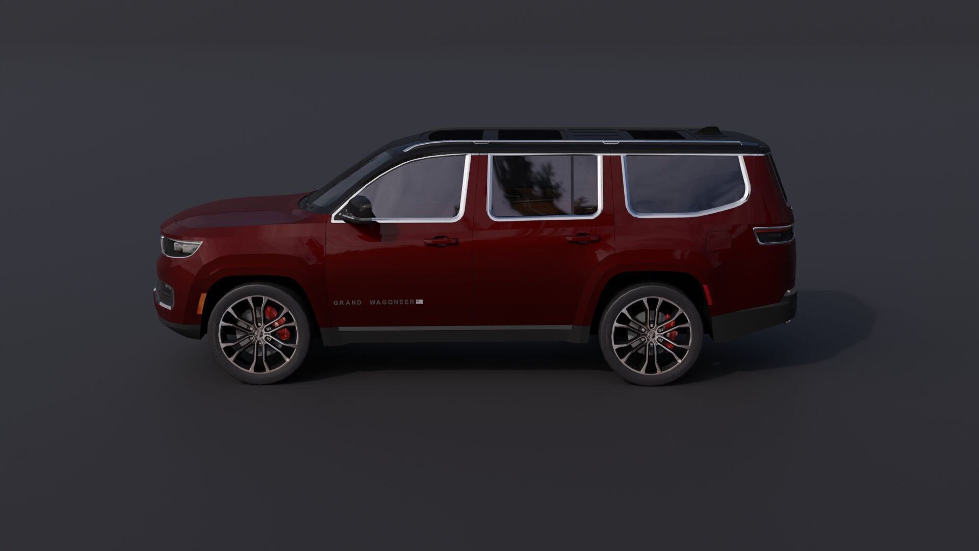 Jeep Grand Wagoneer Low-poly 3D model_31