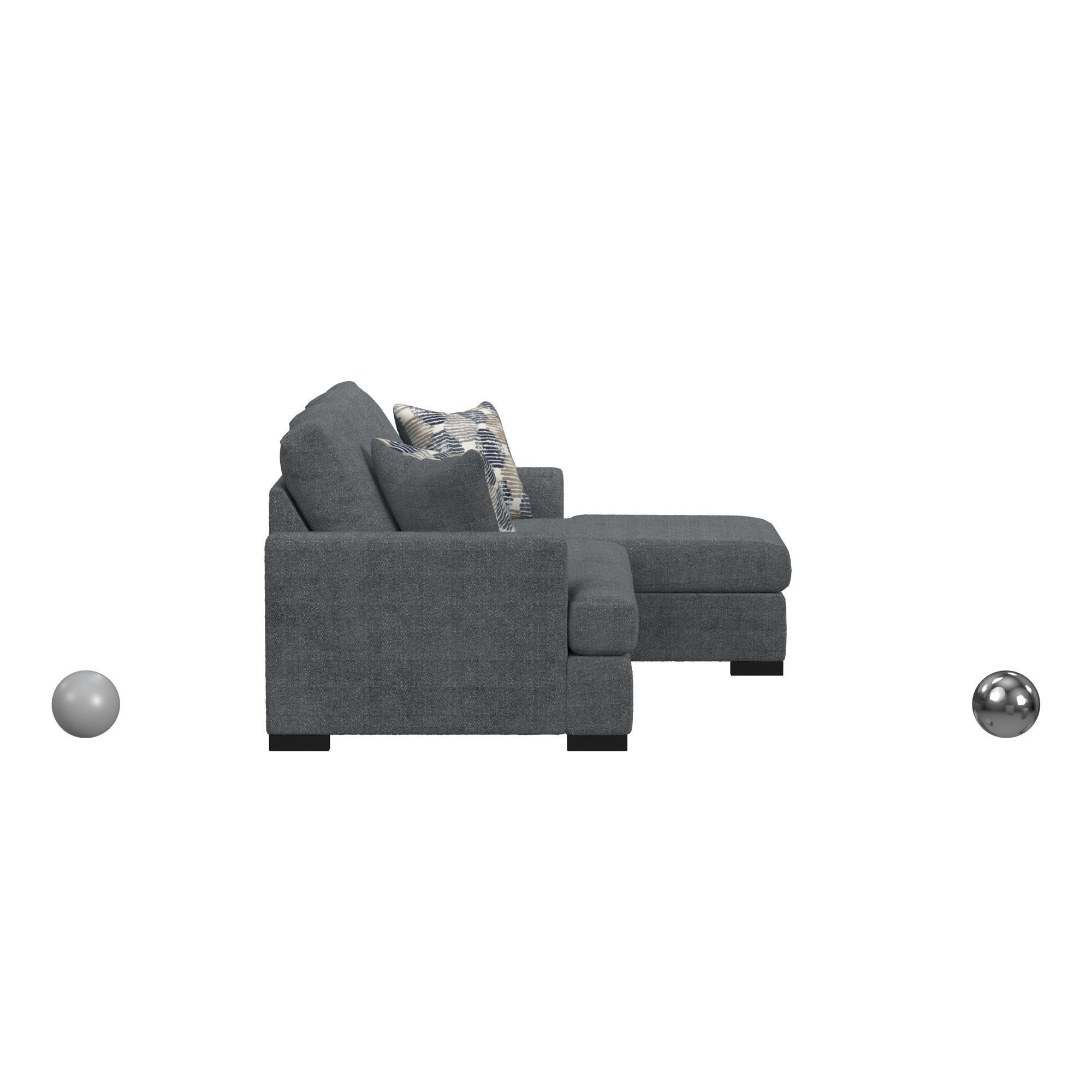 Sofa Chaise Charisma - Willow Collection by Flexsteel 3D model_2