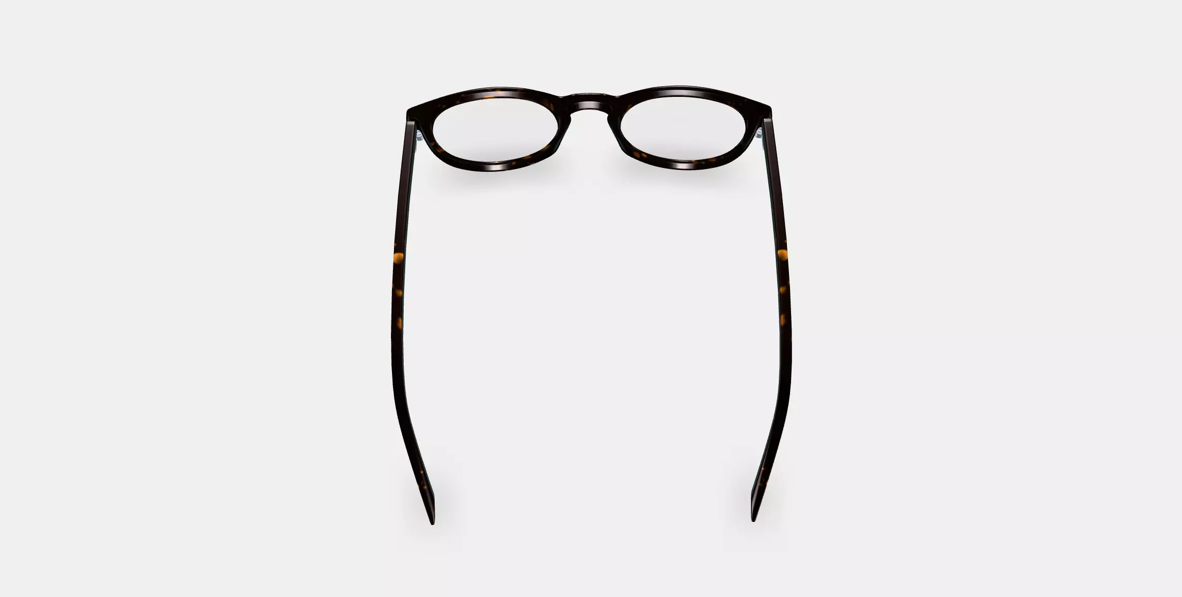 Haskell Eyeglasses in Whiskey Tortoise 3D model_0