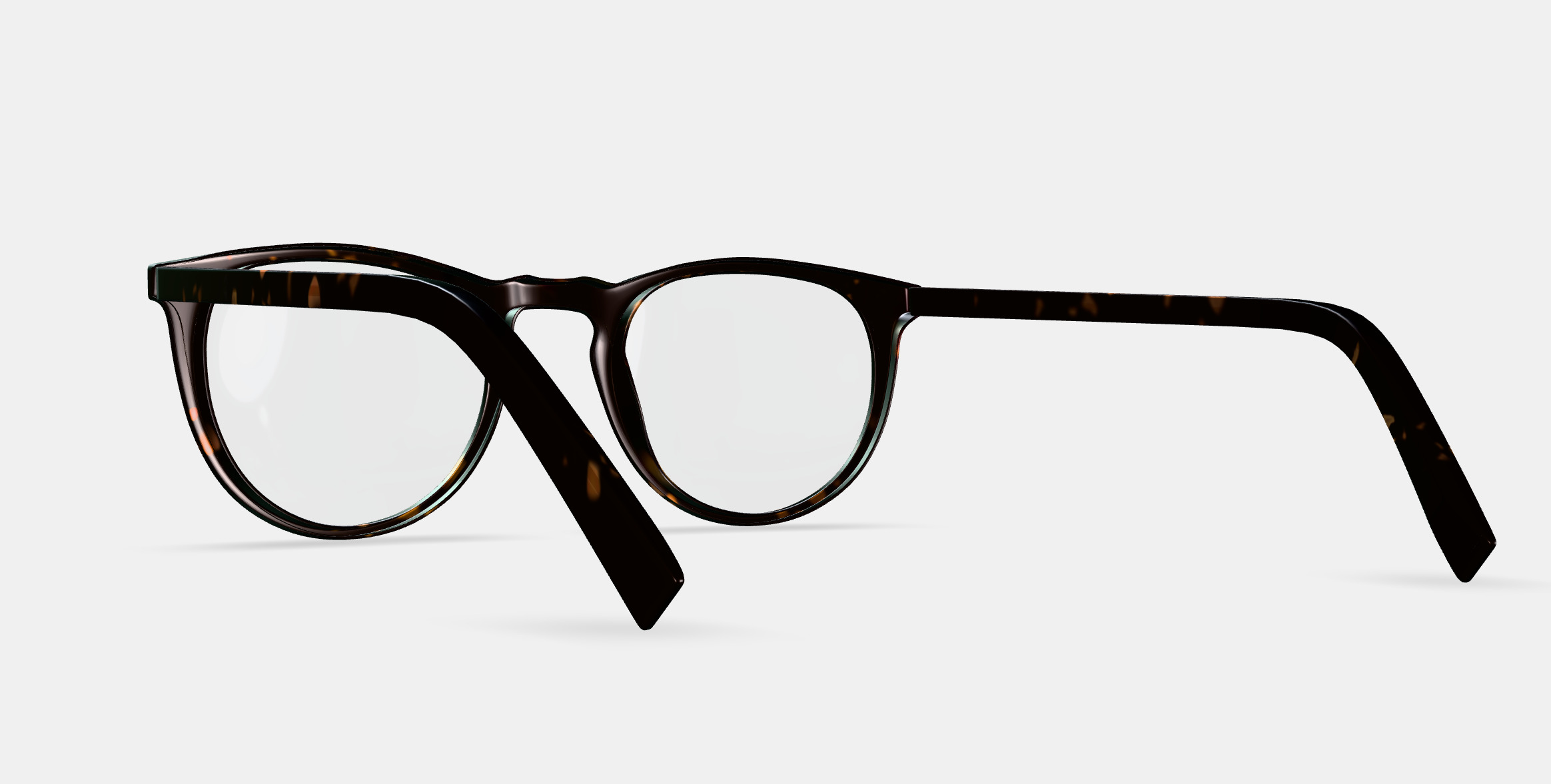 Haskell Eyeglasses in Whiskey Tortoise 3D model_4
