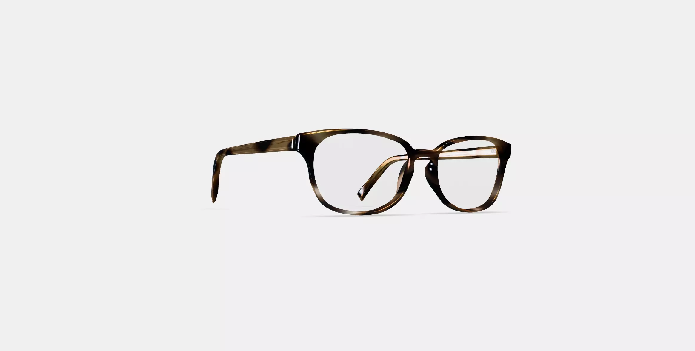 Clemens Eyeglasses in Striped Sassafras 3D model_0