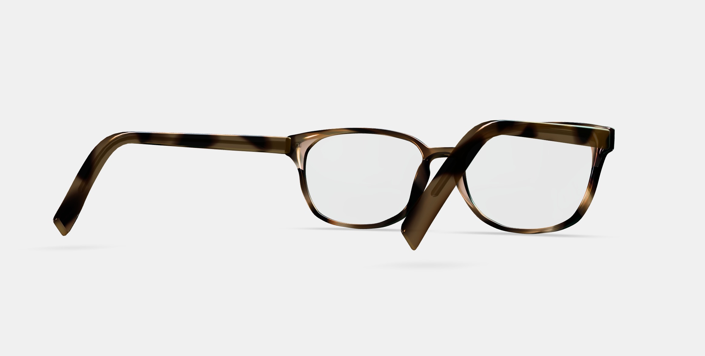 Clemens Eyeglasses in Striped Sassafras 3D model_6
