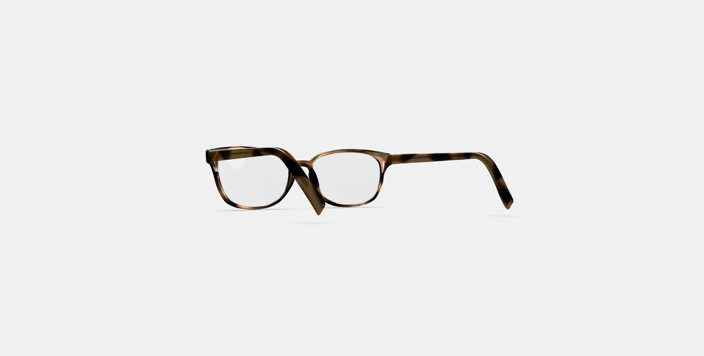 Clemens Eyeglasses in Striped Sassafras 3D model_16