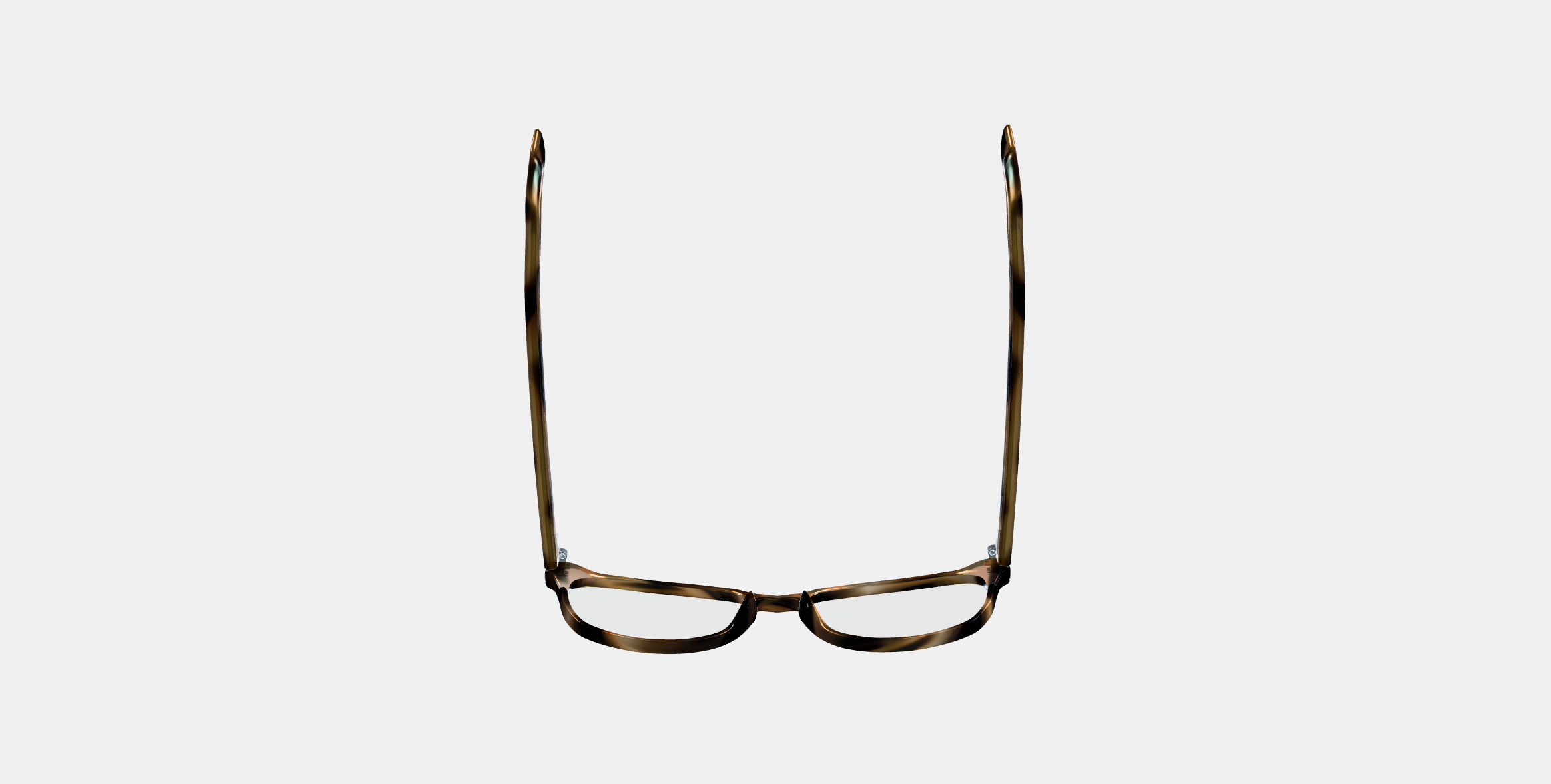 Clemens Eyeglasses in Striped Sassafras 3D model_7