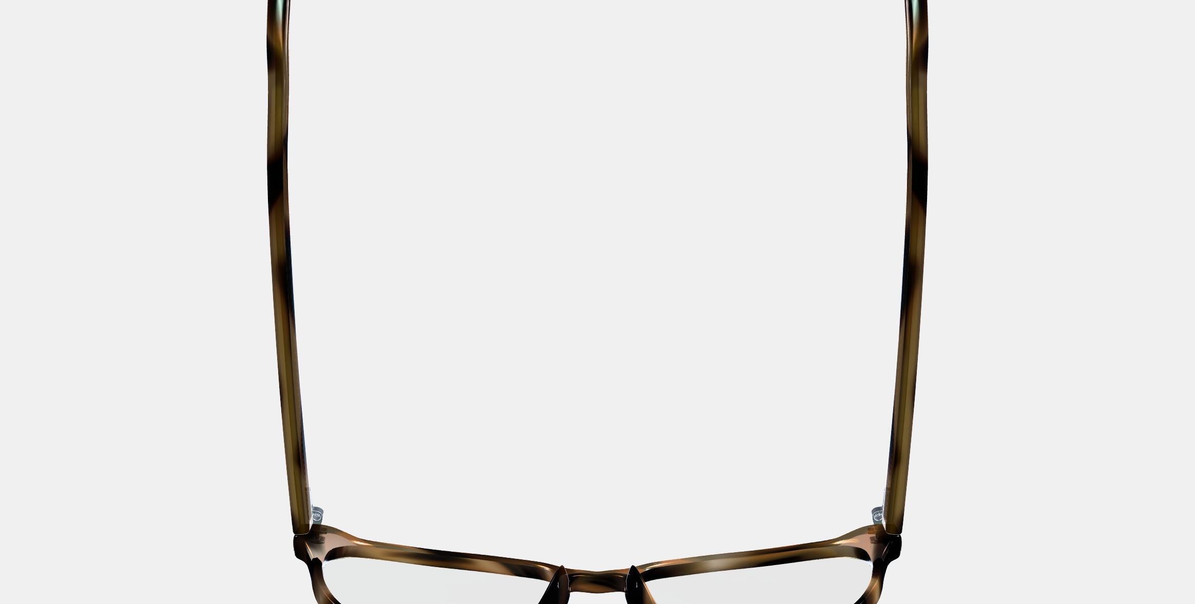 Clemens Eyeglasses in Striped Sassafras 3D model_8