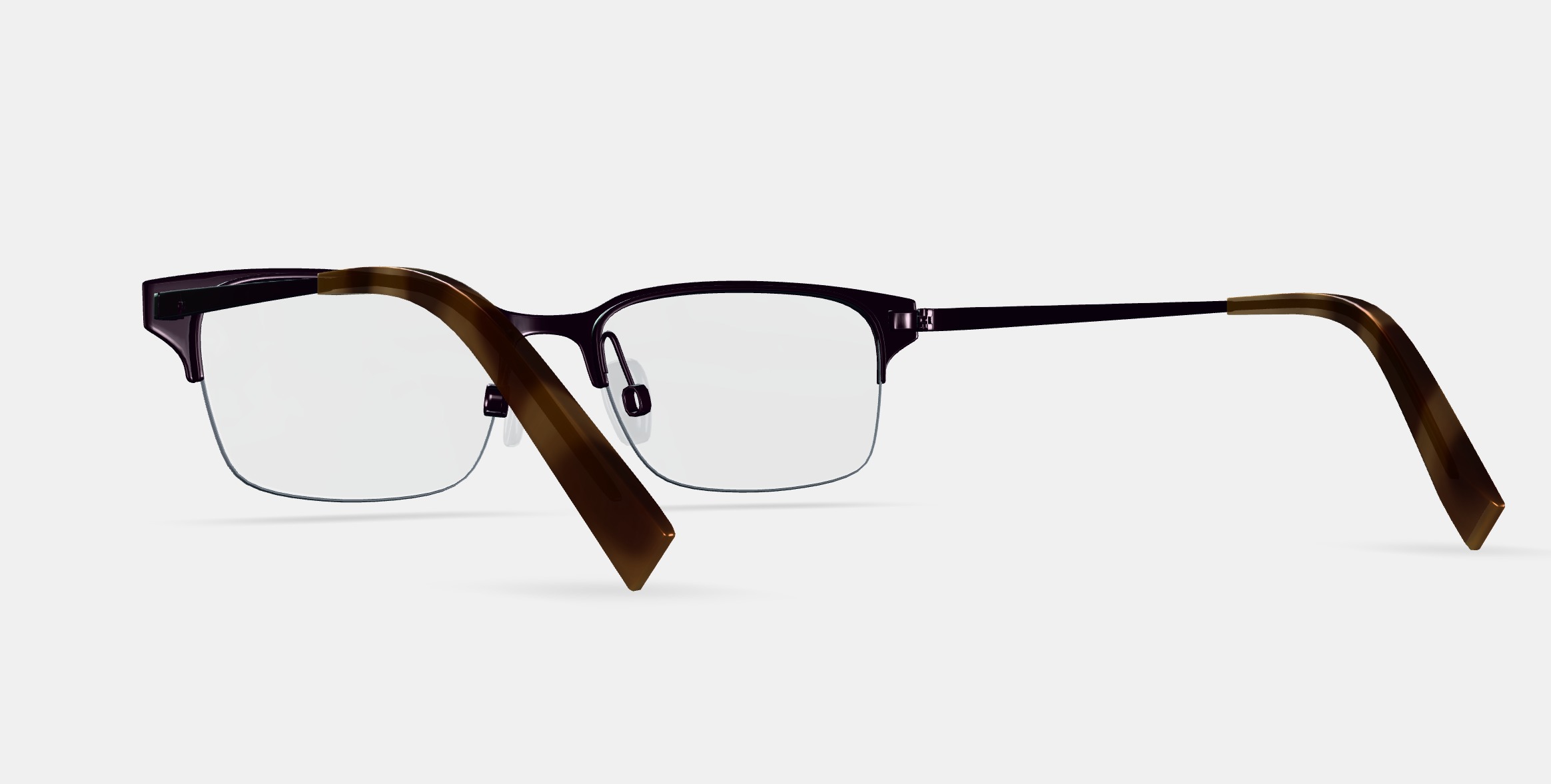 James Eyeglasses in Carbon 3D model_2