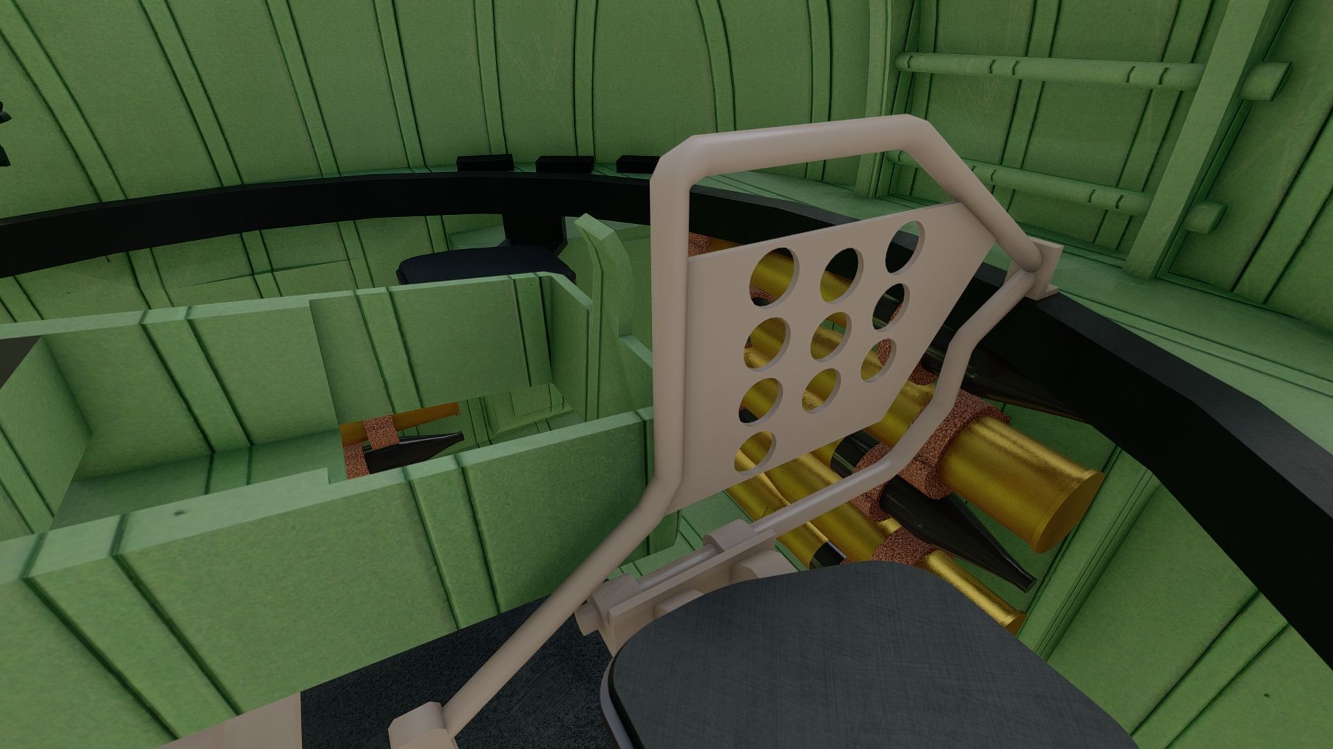 T-55 with interior 3D model_15