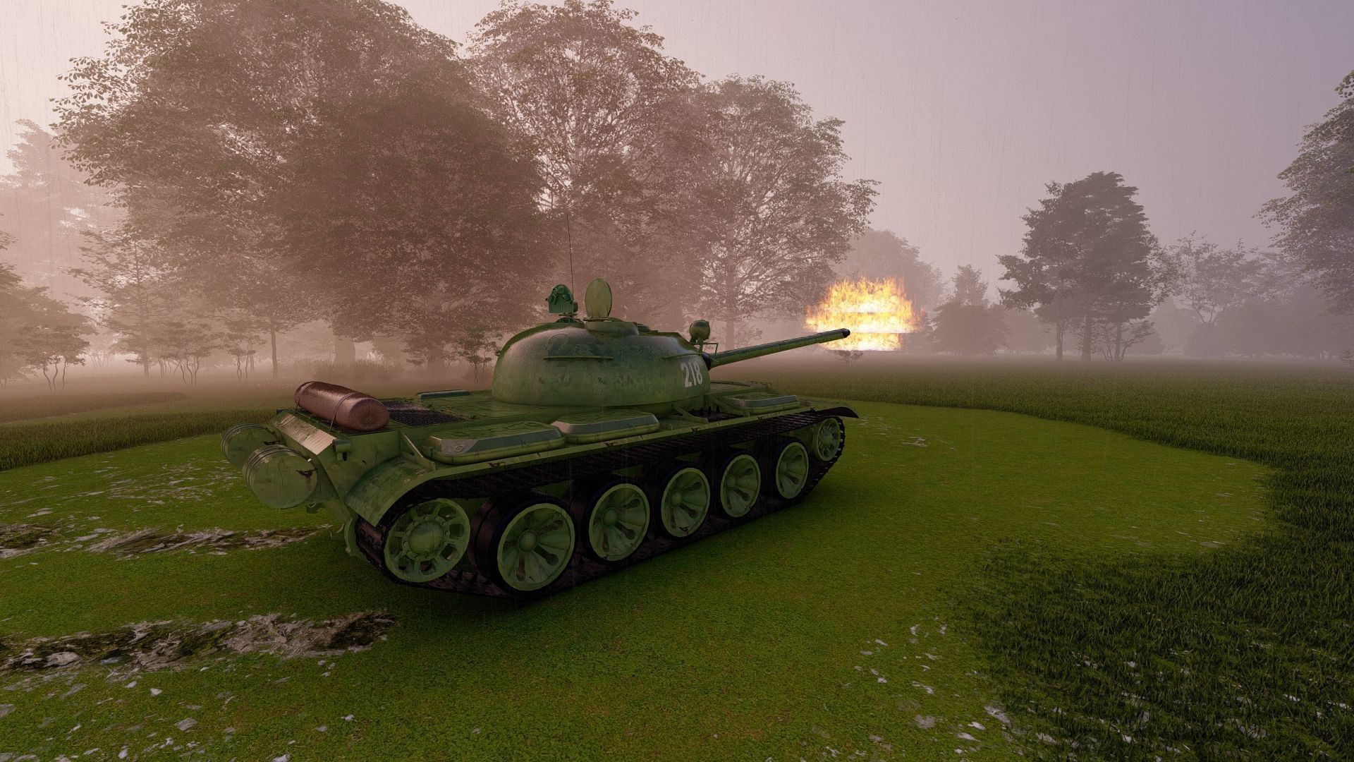 T-55 with interior 3D model_23