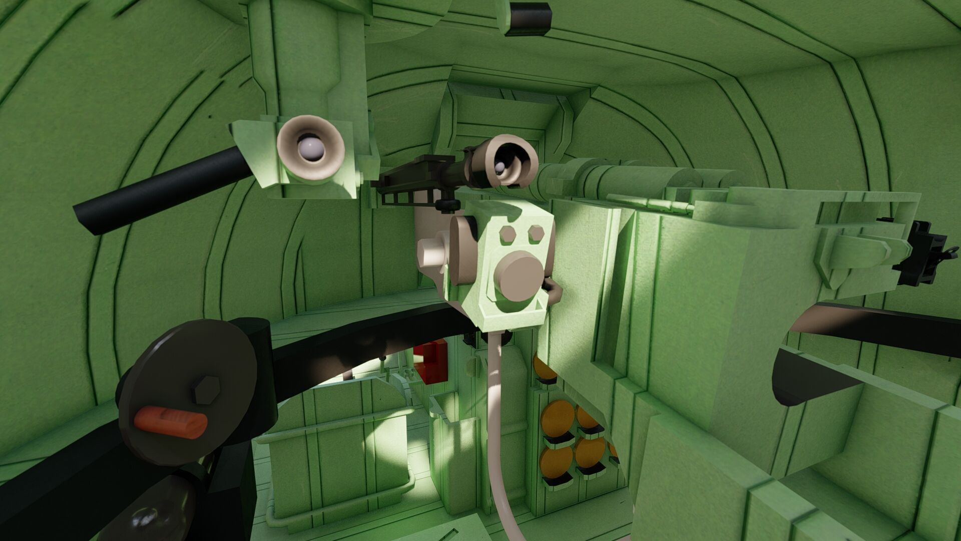 T-55 with interior 3D model_14