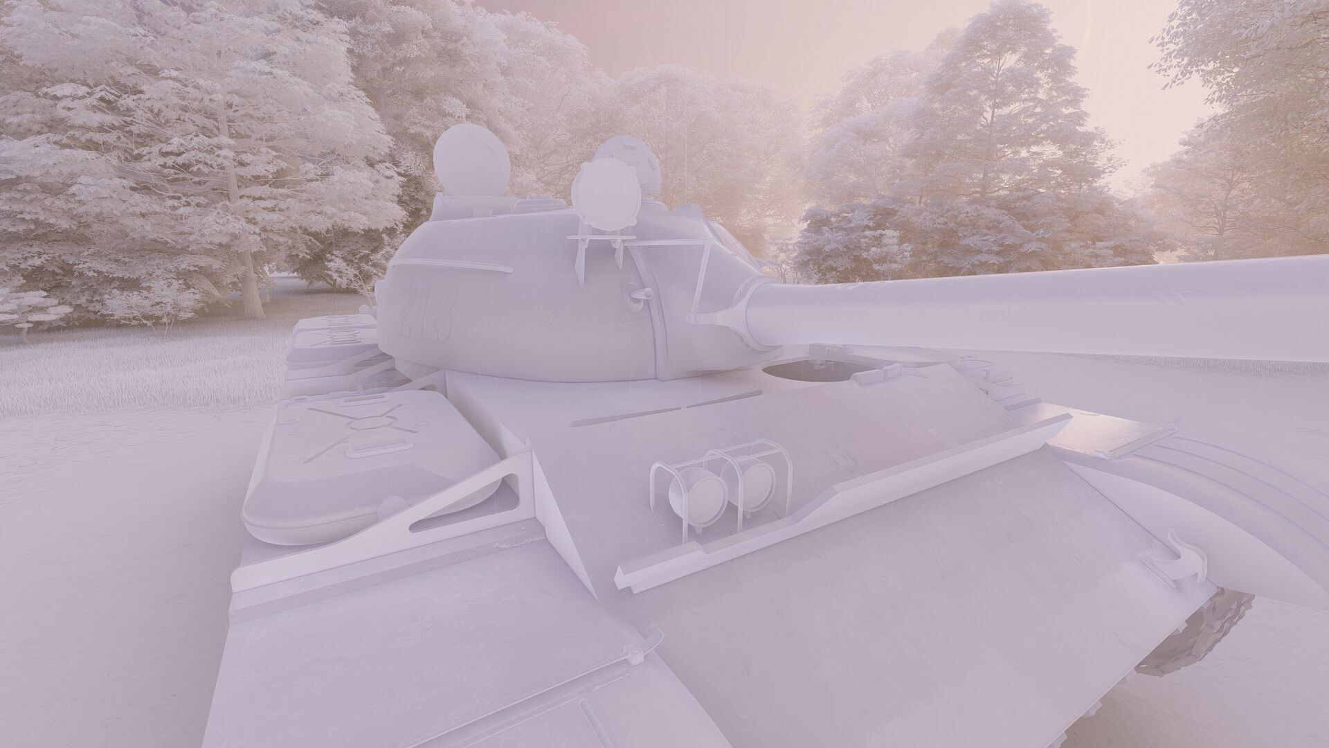 T-55 with interior 3D model_27