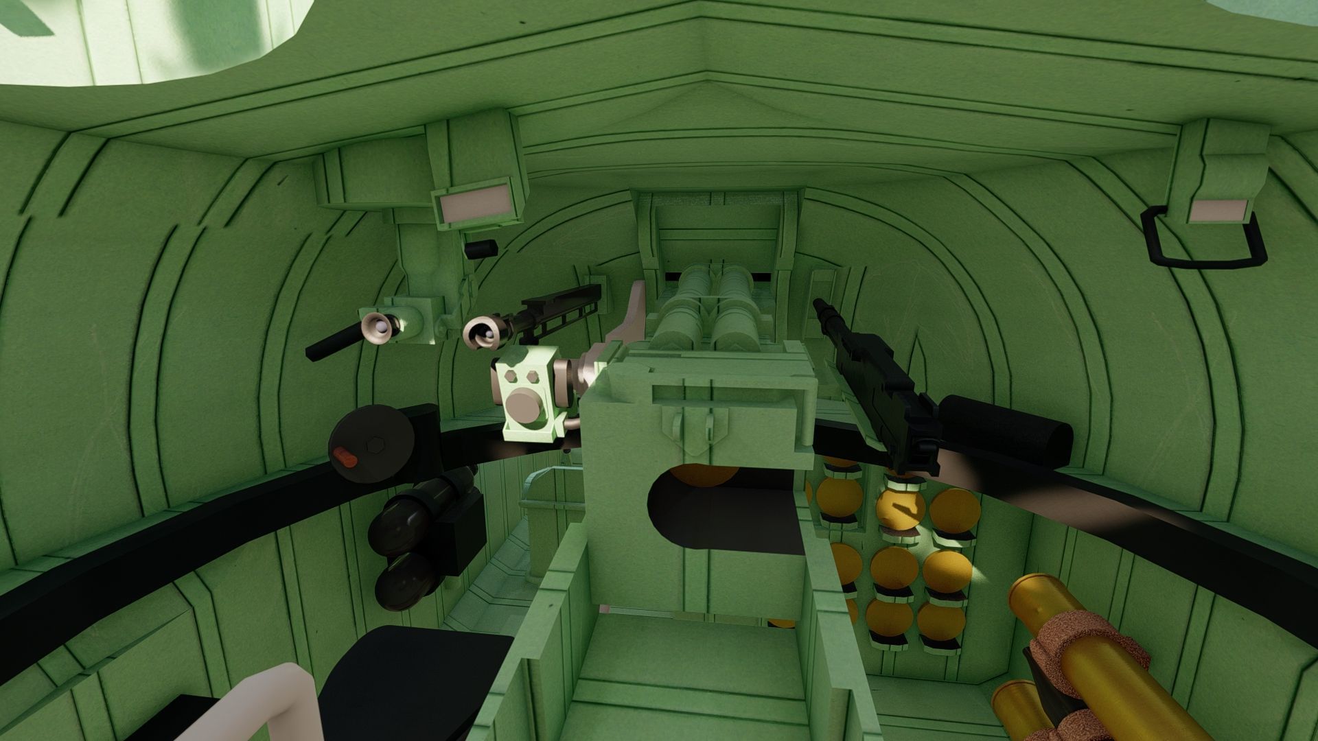 T-55 with interior 3D model_13