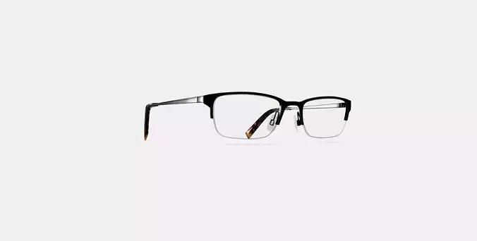 Caldwell Eyeglasses in Carbon 3D model