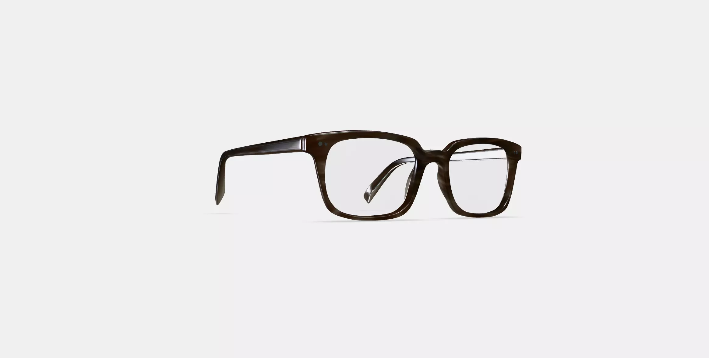 Mullins Eyeglasses in Greystone 3D model_0