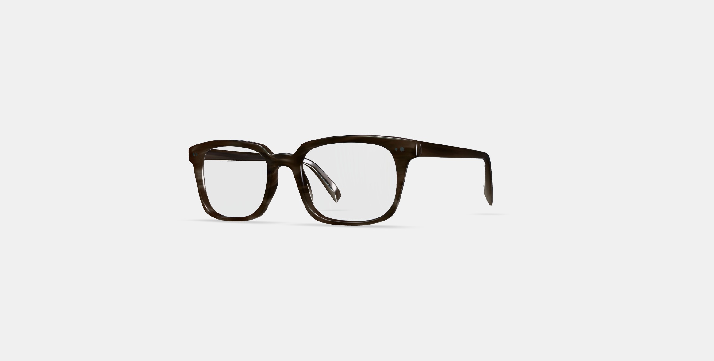Mullins Eyeglasses in Greystone 3D model_12
