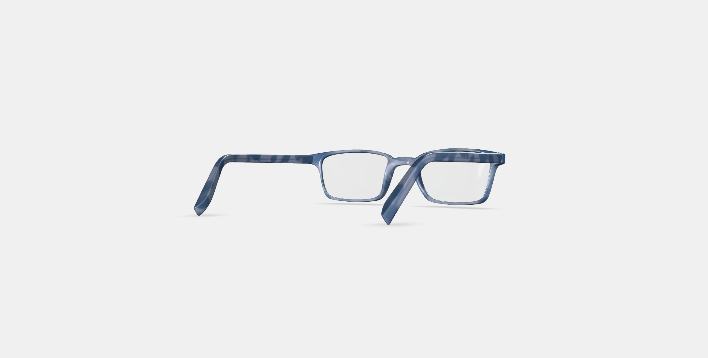 Langhorne Eyeglasses in Marbled Grey 3D model_2