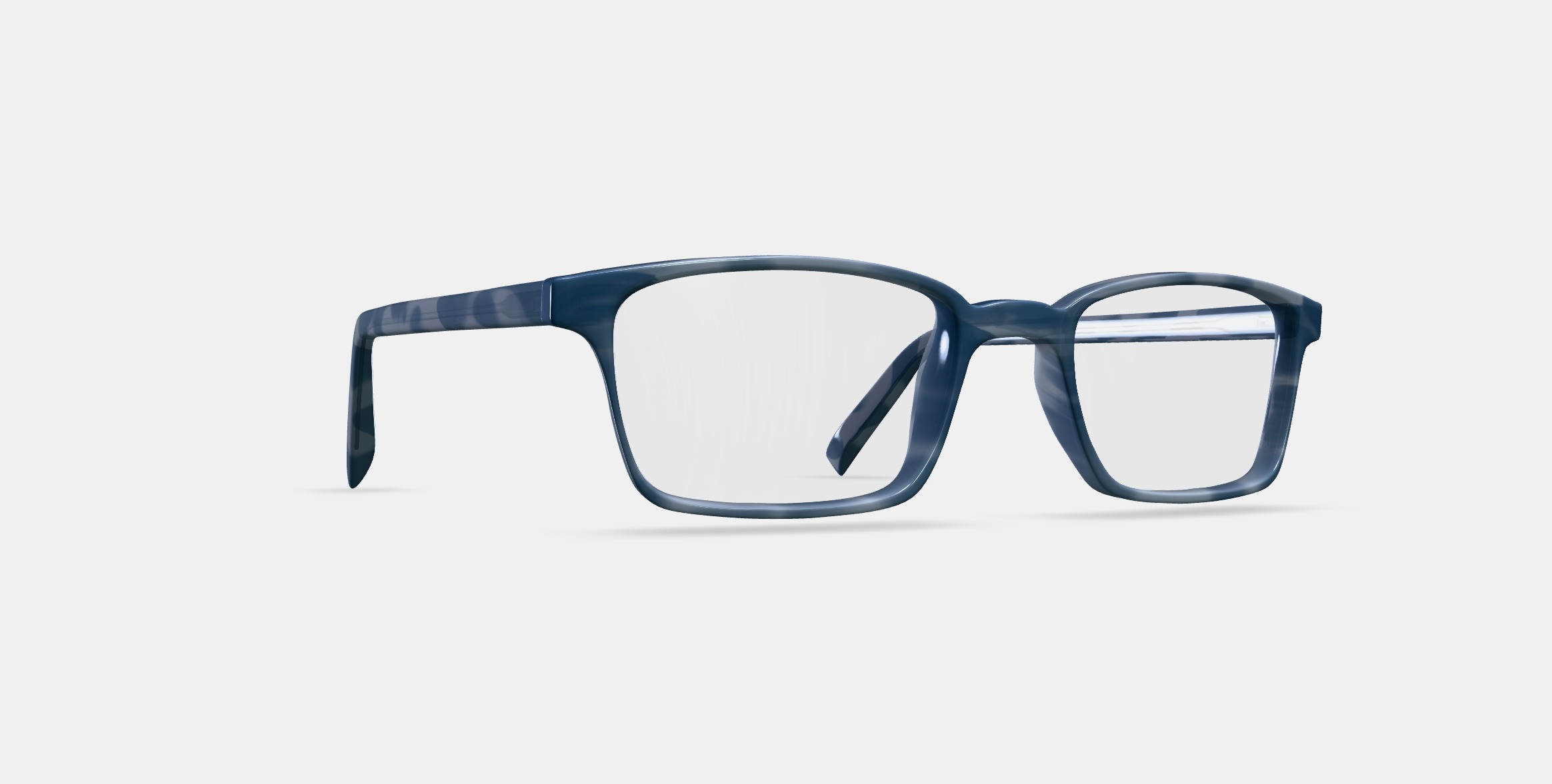 Langhorne Eyeglasses in Marbled Grey 3D model_9