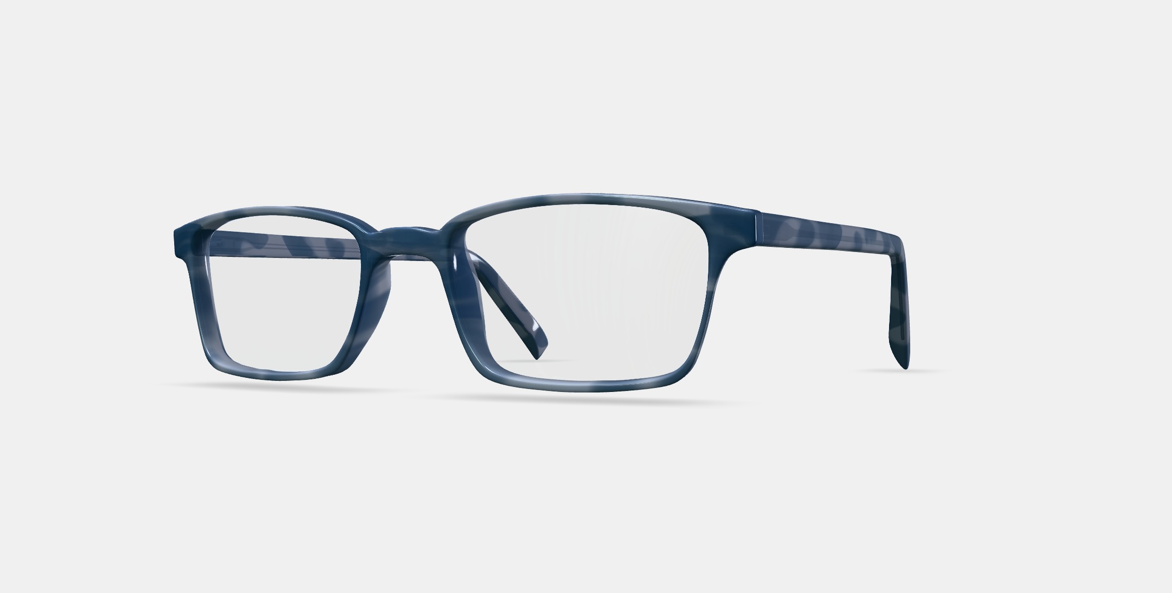 Langhorne Eyeglasses in Marbled Grey 3D model_13