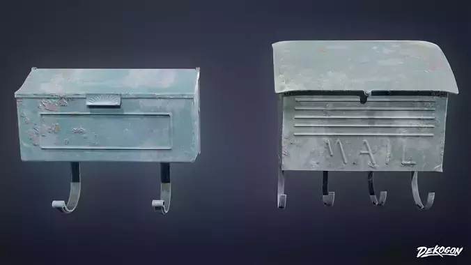 BUILDINGS - Front Door Set 01 - LOW POLY AND NANITE