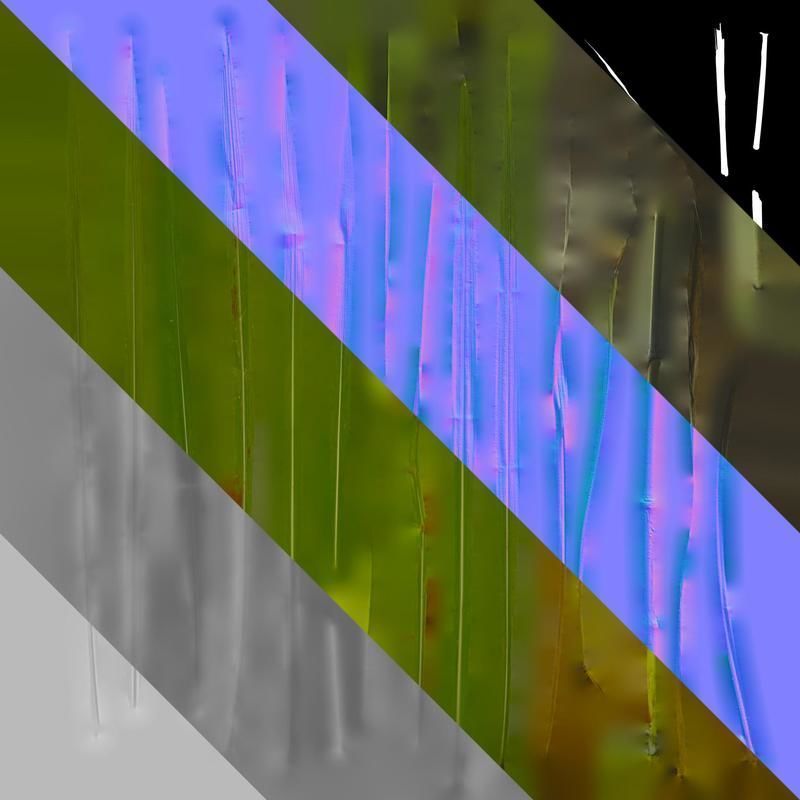 Anydrafts Miscanthus sacchariflorus Leaf 01 Texture_8