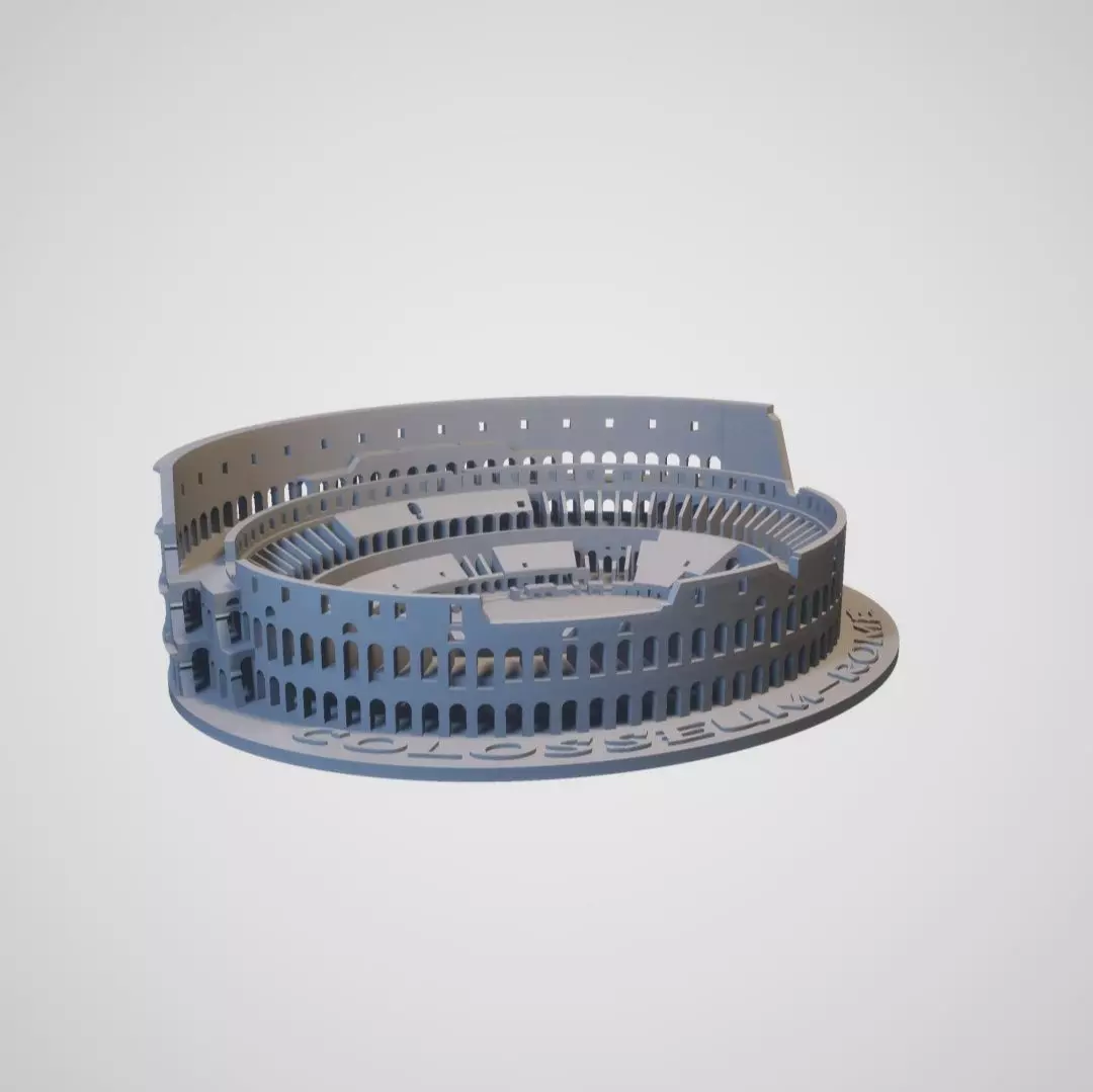 Colosseum in Rome 3D print model