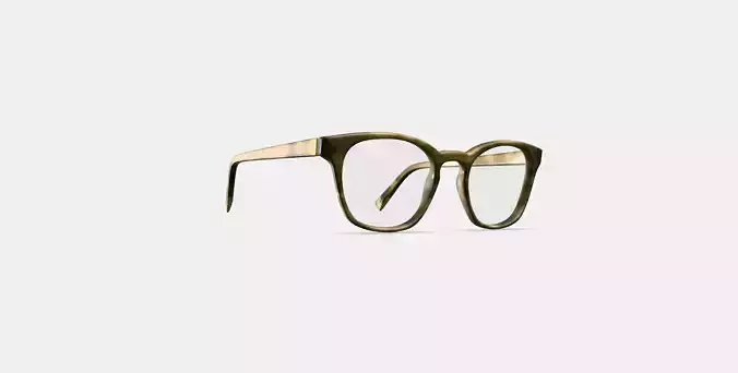 Felix Eyeglasses in Sandalwood Matte 3D model