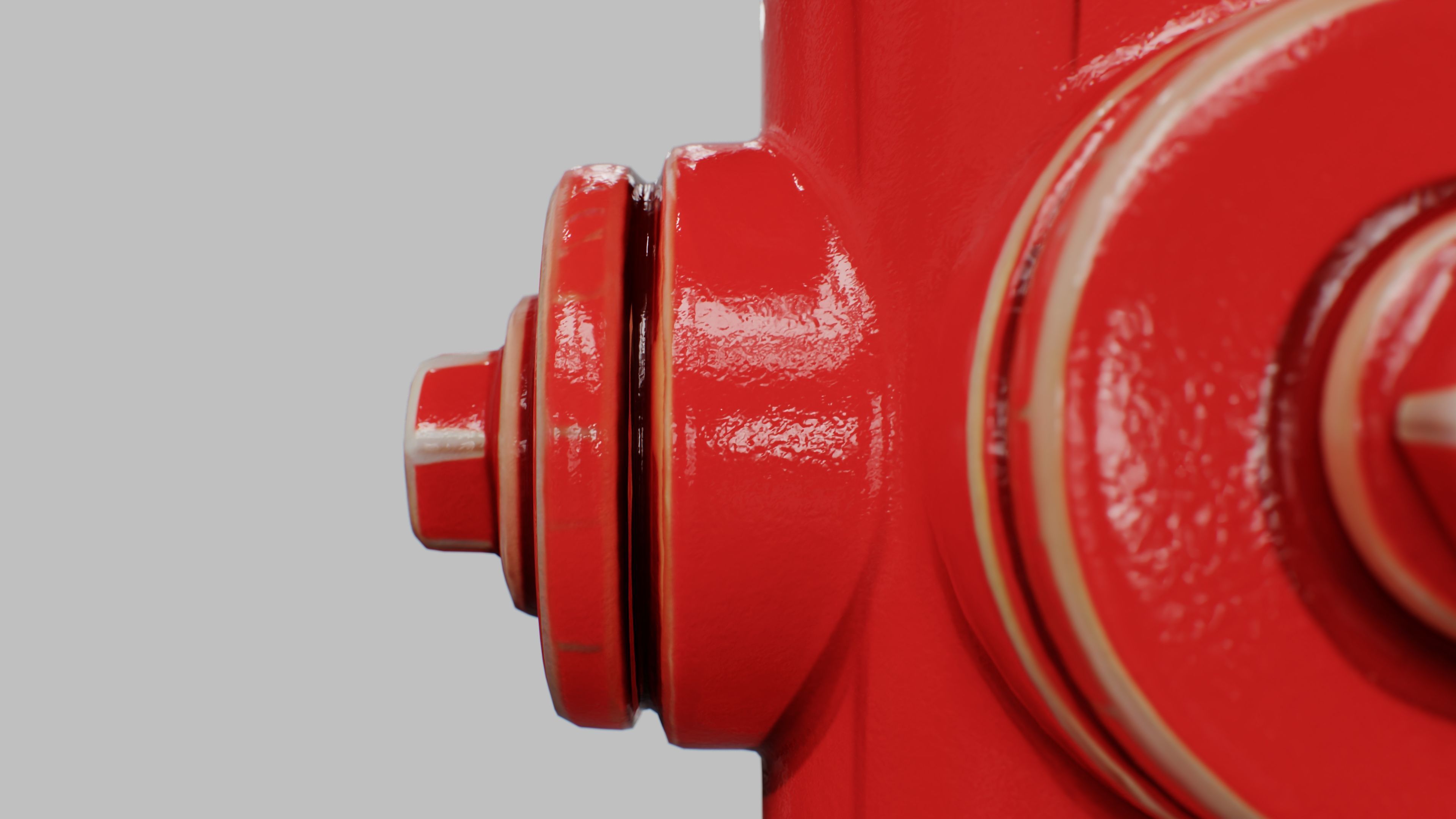 Ceramic Fire Hydrant 3D model_6