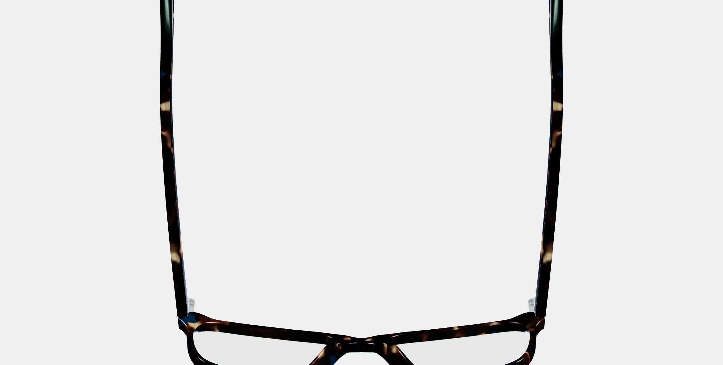 Yardley Eyeglasses in Blue Marbled Tortoise 3D model_8