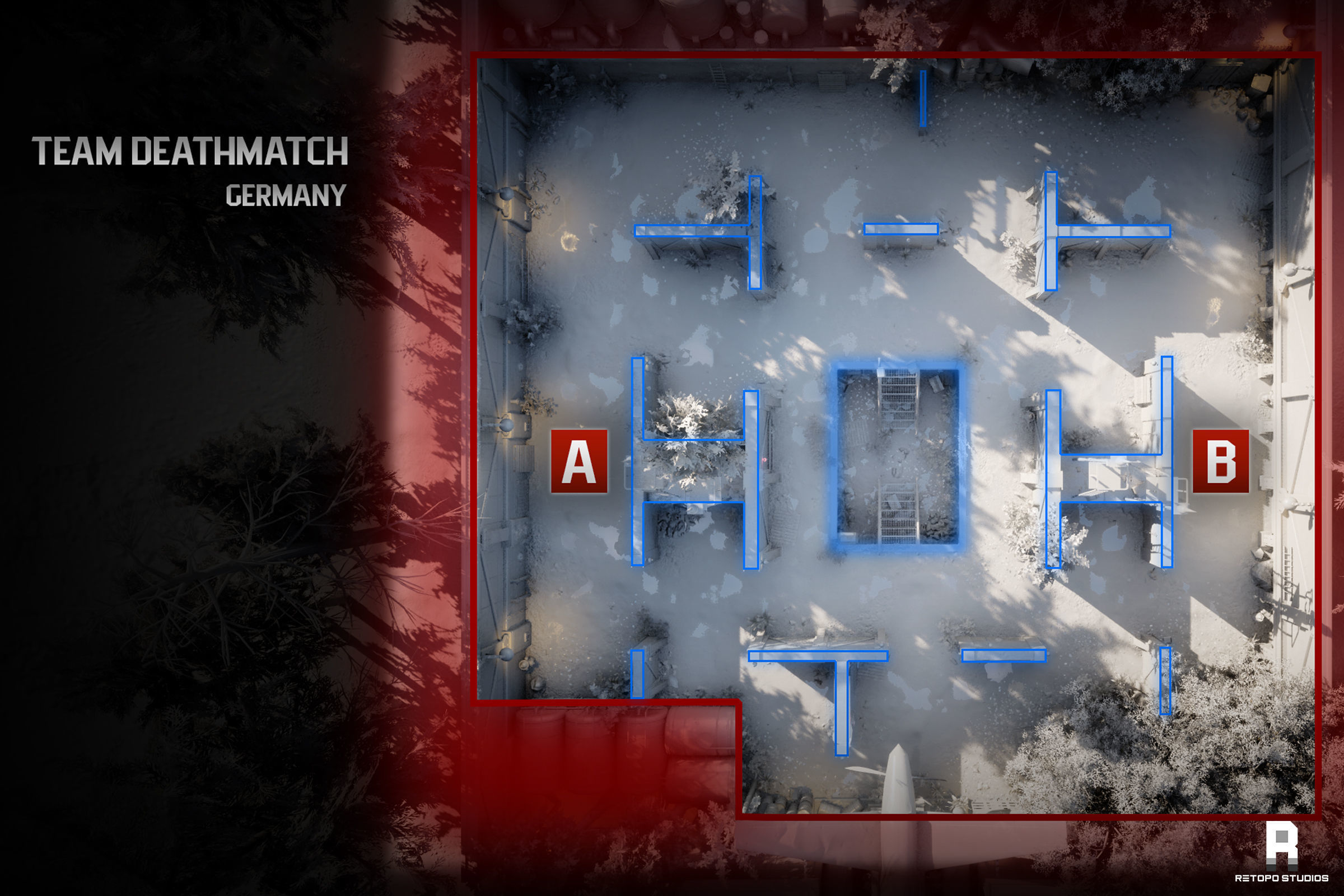 Abandoned Facility MODULAR - UNITY --HDRP-URP-- Low-poly 3D model_3